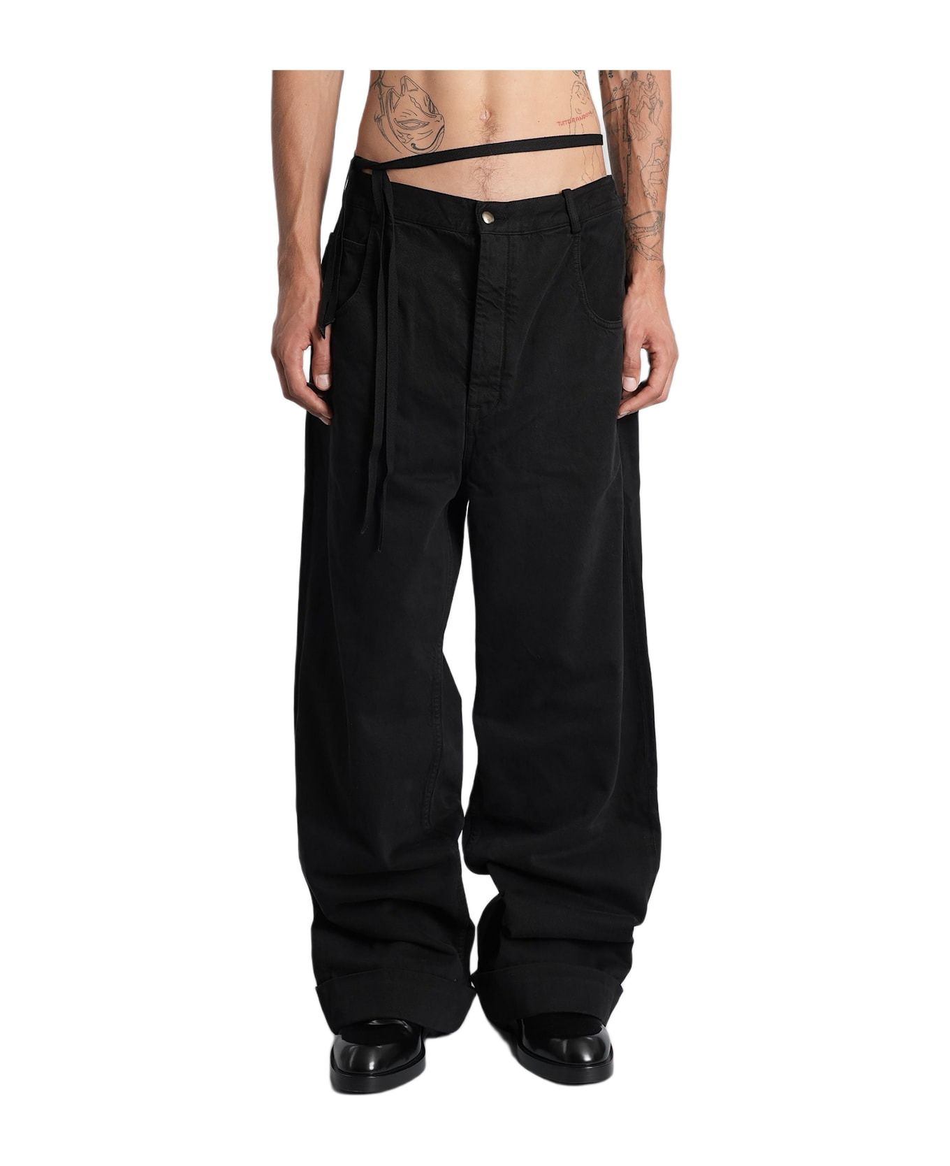 Michael Jeans In Black Cotton - 1