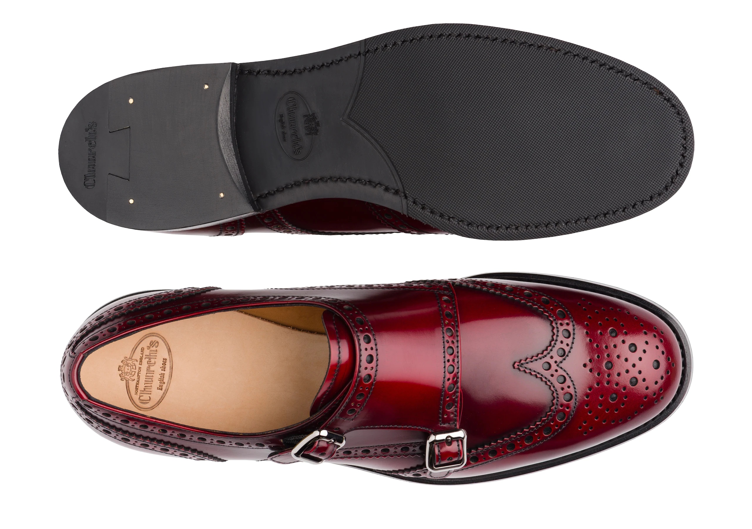 Lana r
Polished Binder Monk Brogue Cherry - 3