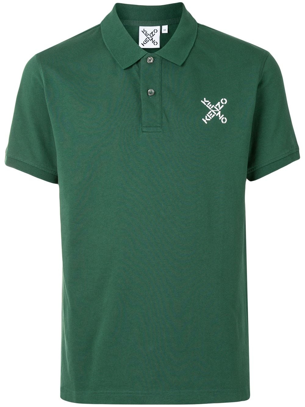 cross logo polo shirt - 1