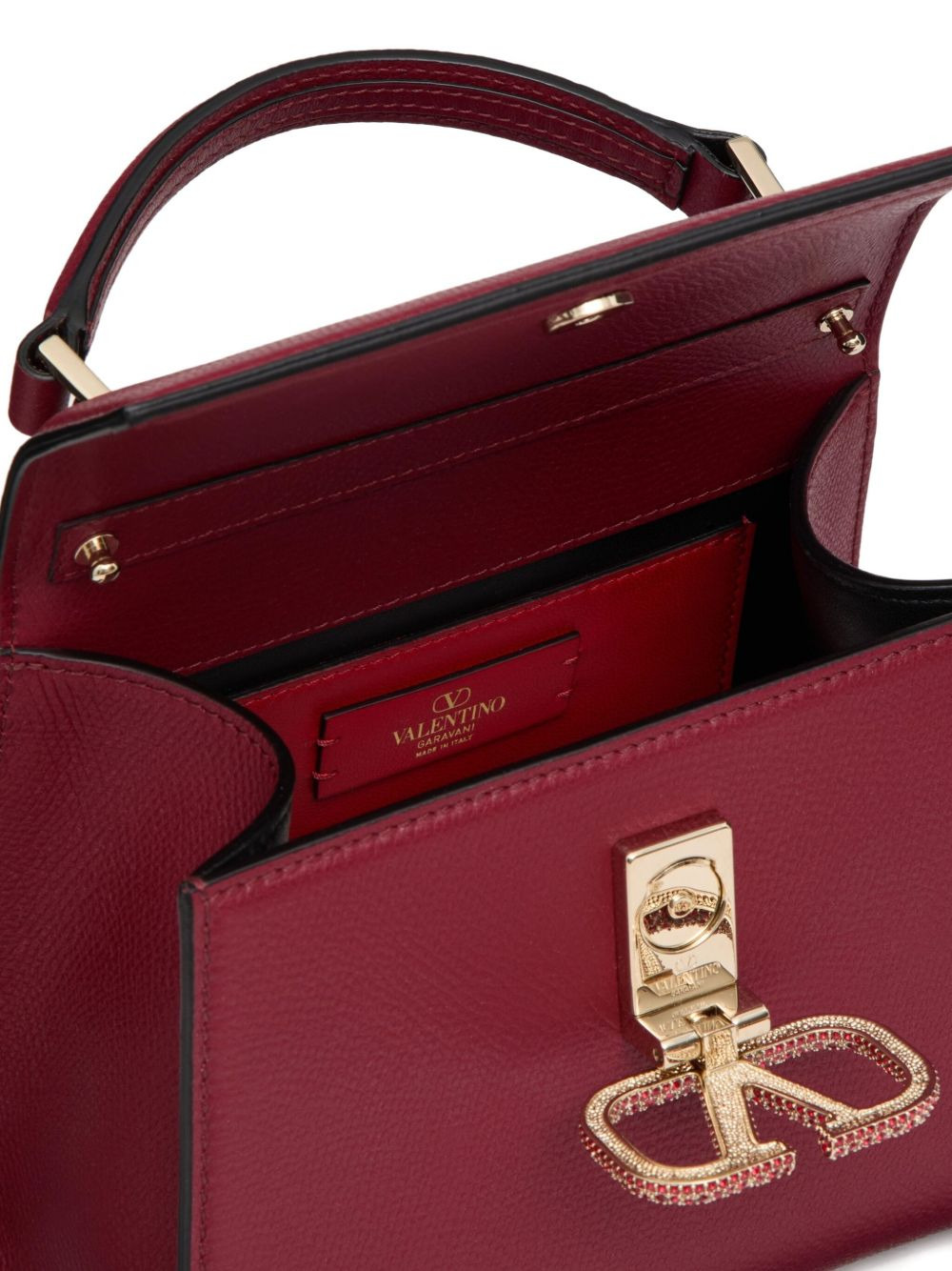 mini VSling leather tote bag - 3