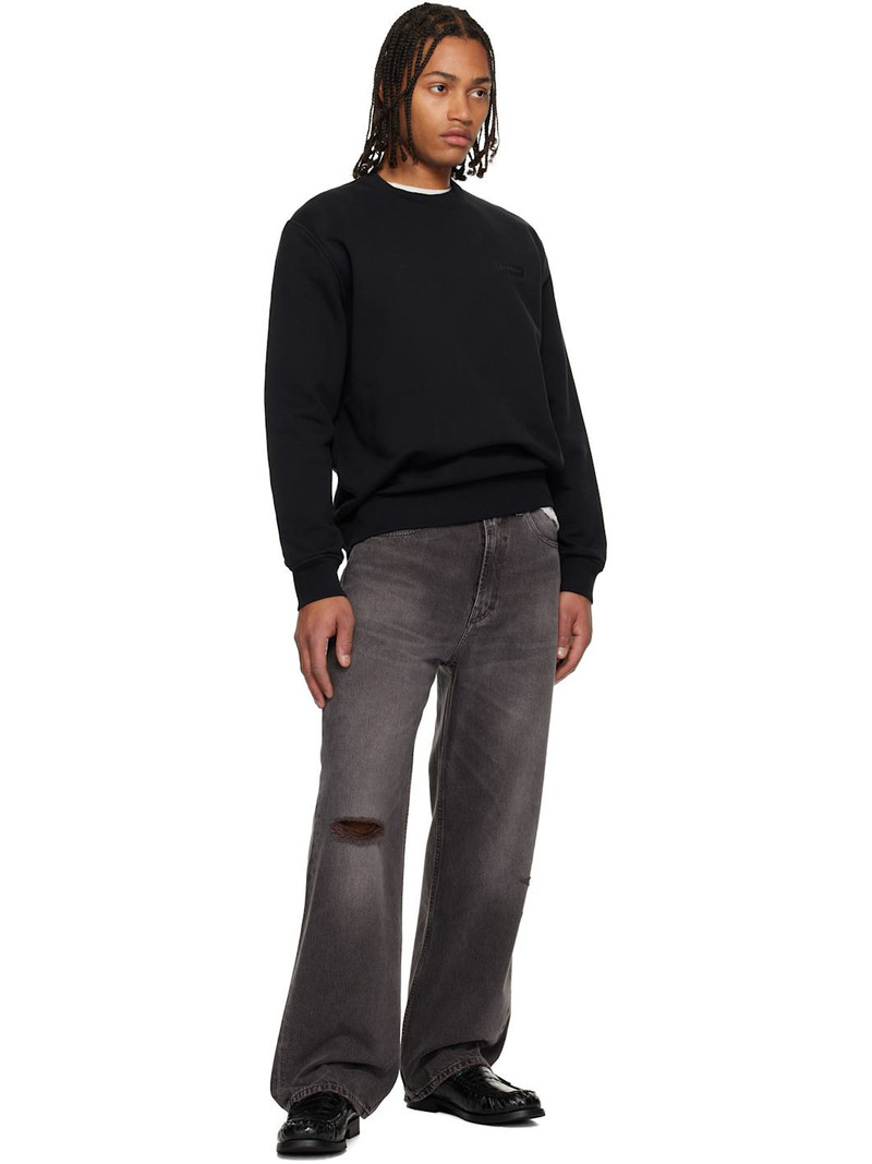 Givenchy Black 'GIVENCHY' Patch Sweatshirt outlook