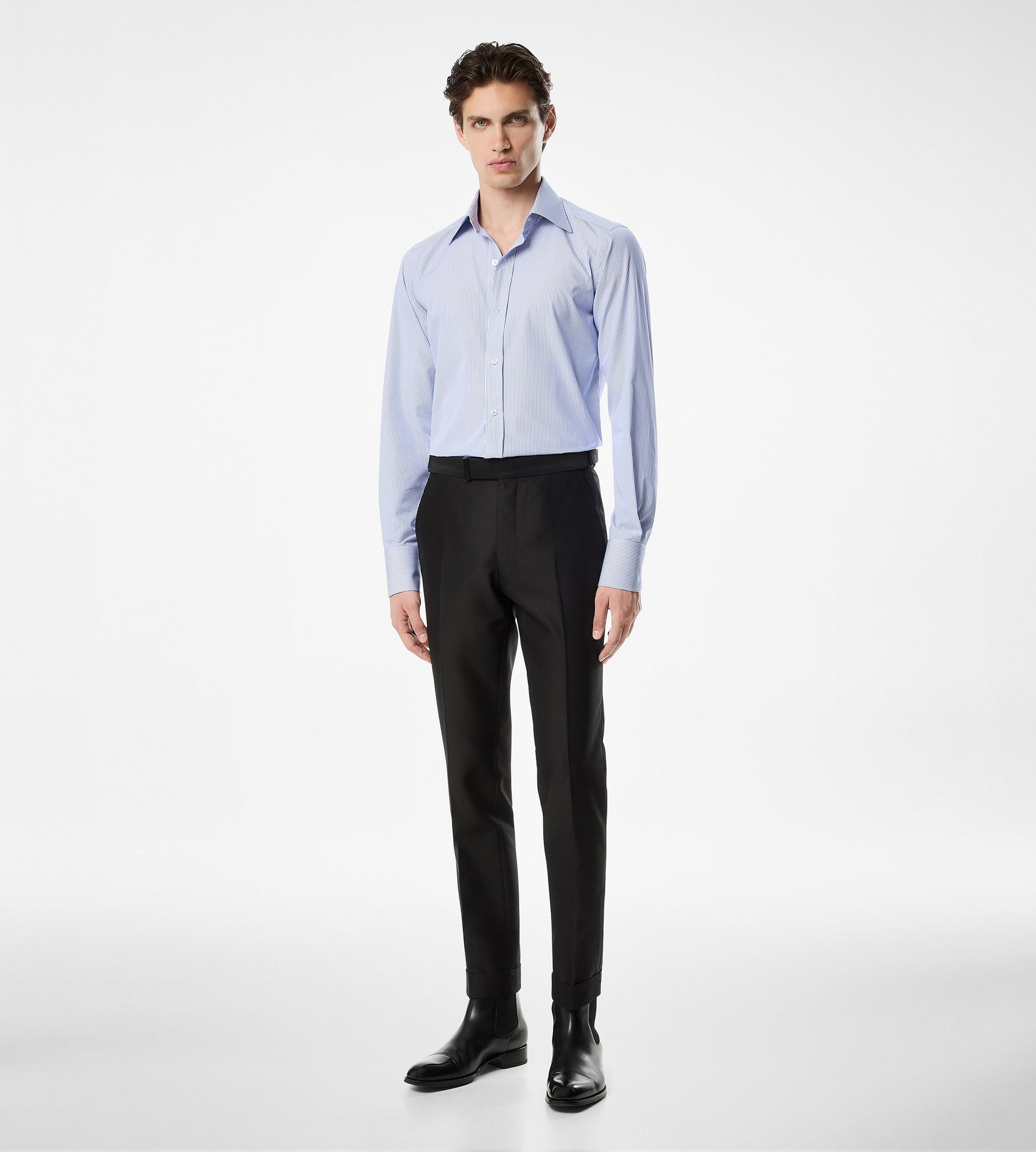 STRIPE SLIM FIT SHIRT - 2