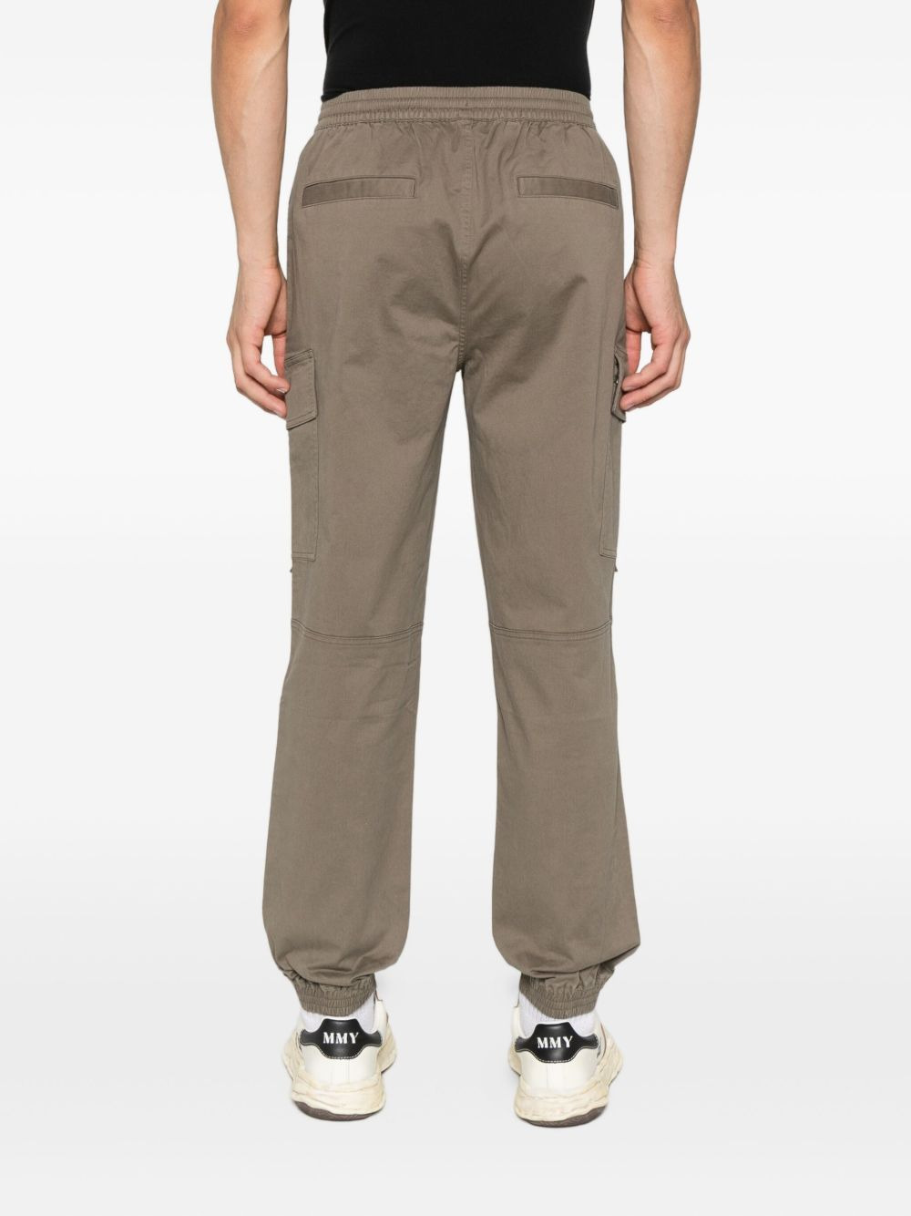 cuffed cargo trousers - 4