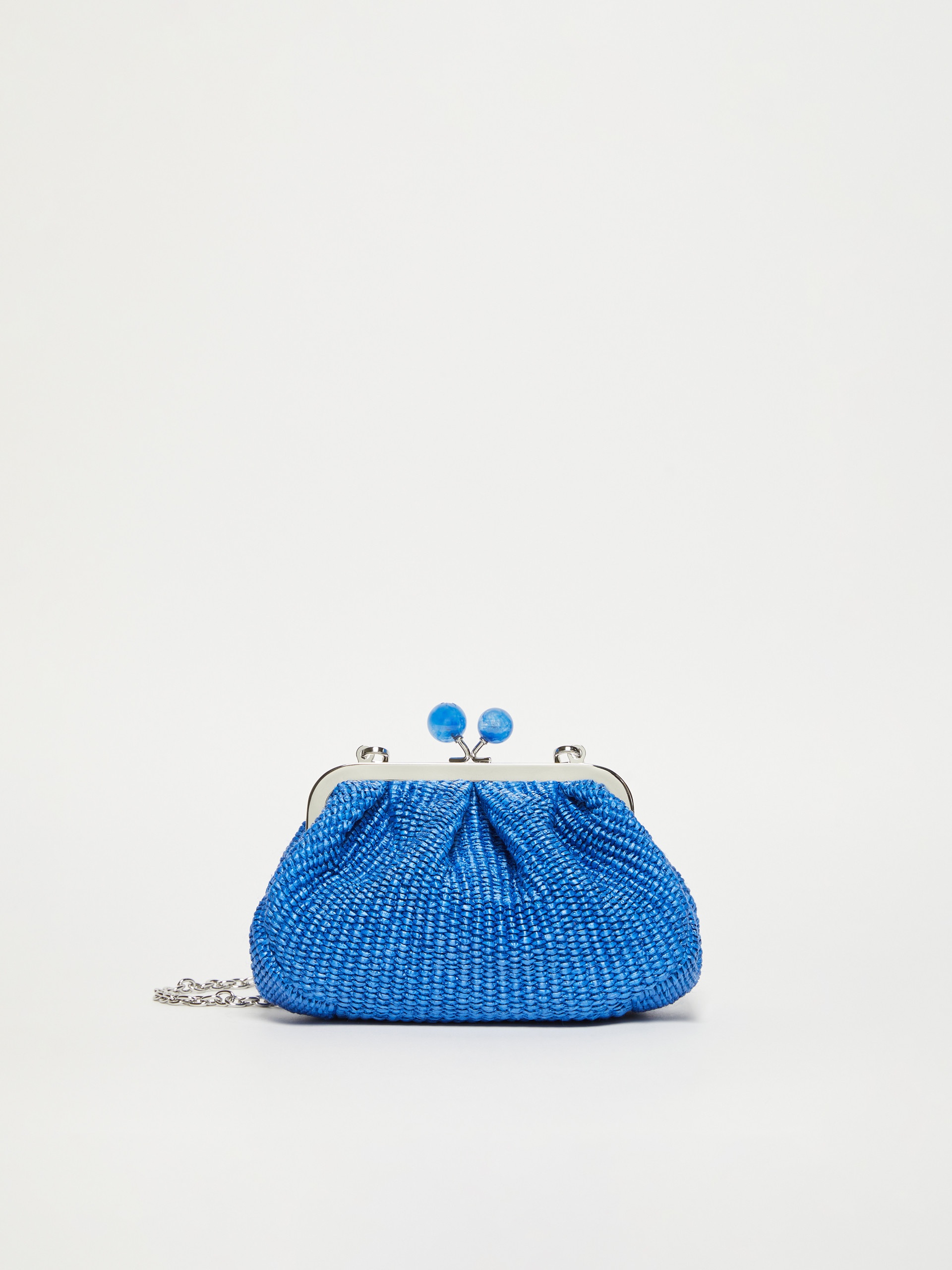 PALMAS Small raffia-effect Pasticcino Bag 1