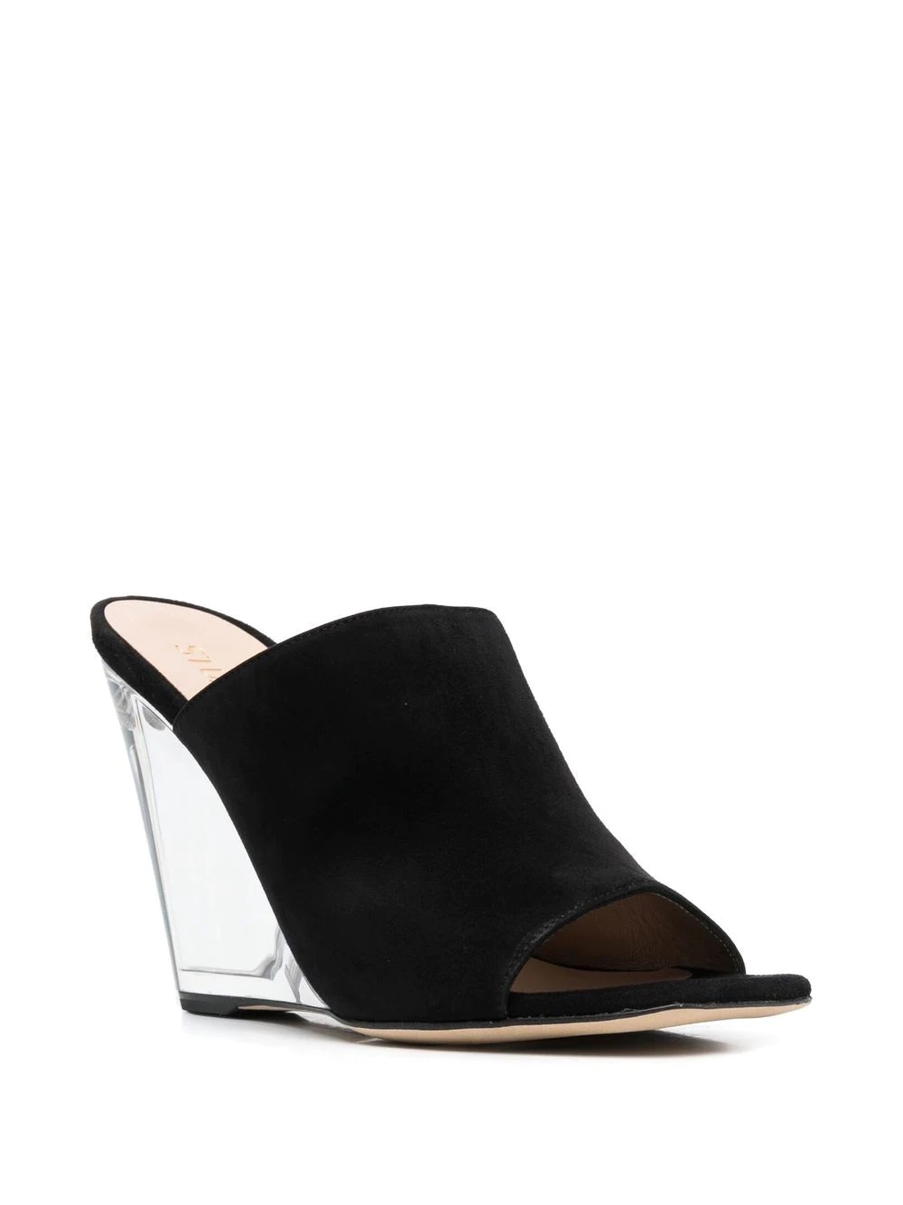 Sue transparent-heel mules - 2