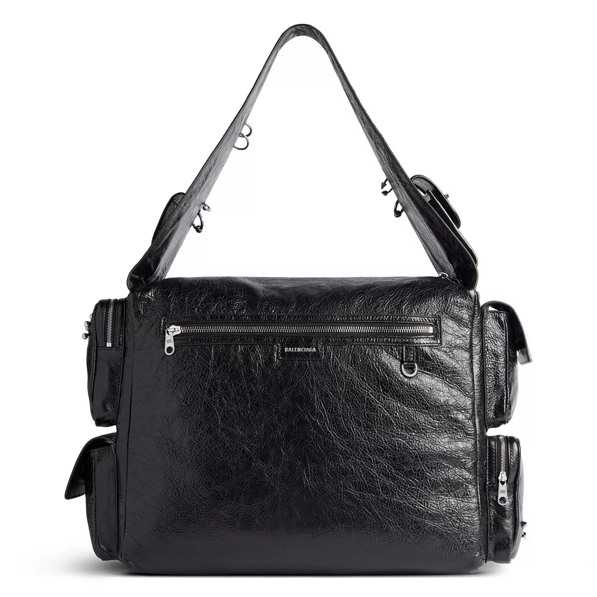 Superbusy Large Sling Bag with Piercings - 4