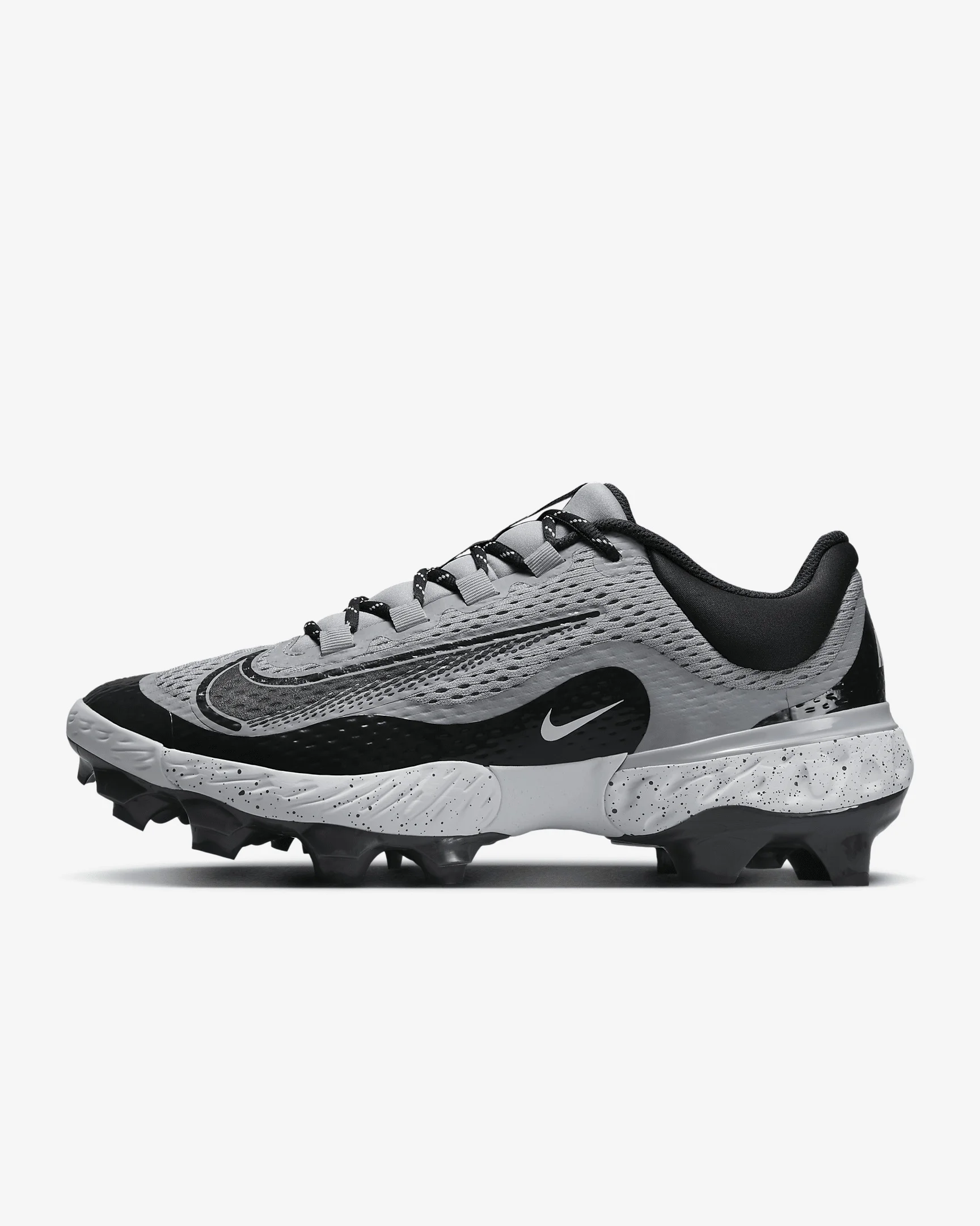 Nike Alpha Huarache Elite 4 Low \' Smoke Grey\' DJ6521-003 Baseball Multi-Size Nike Alpha Huarache Elite 4 Low Mcs Black / Dark Smoke Grey  main image 4