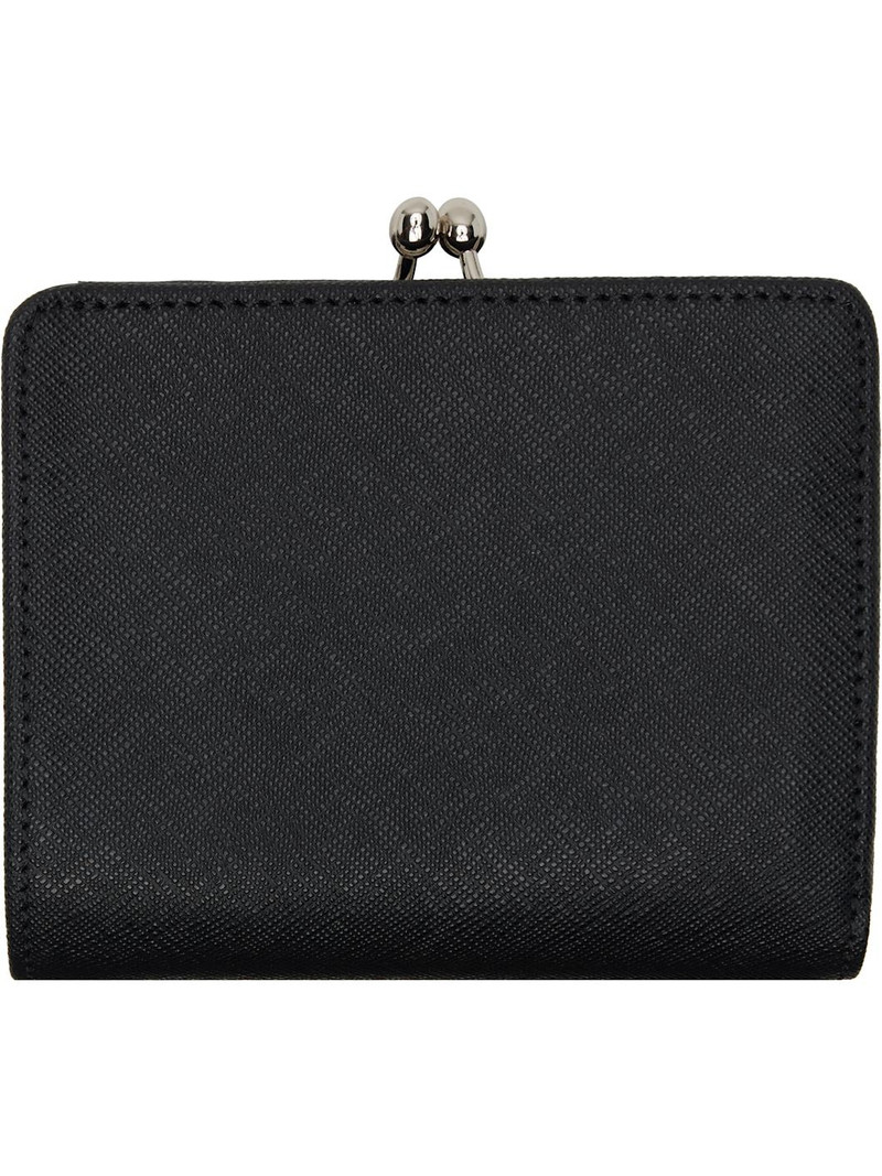Vivienne Westwood Black Leather Wallet outlook