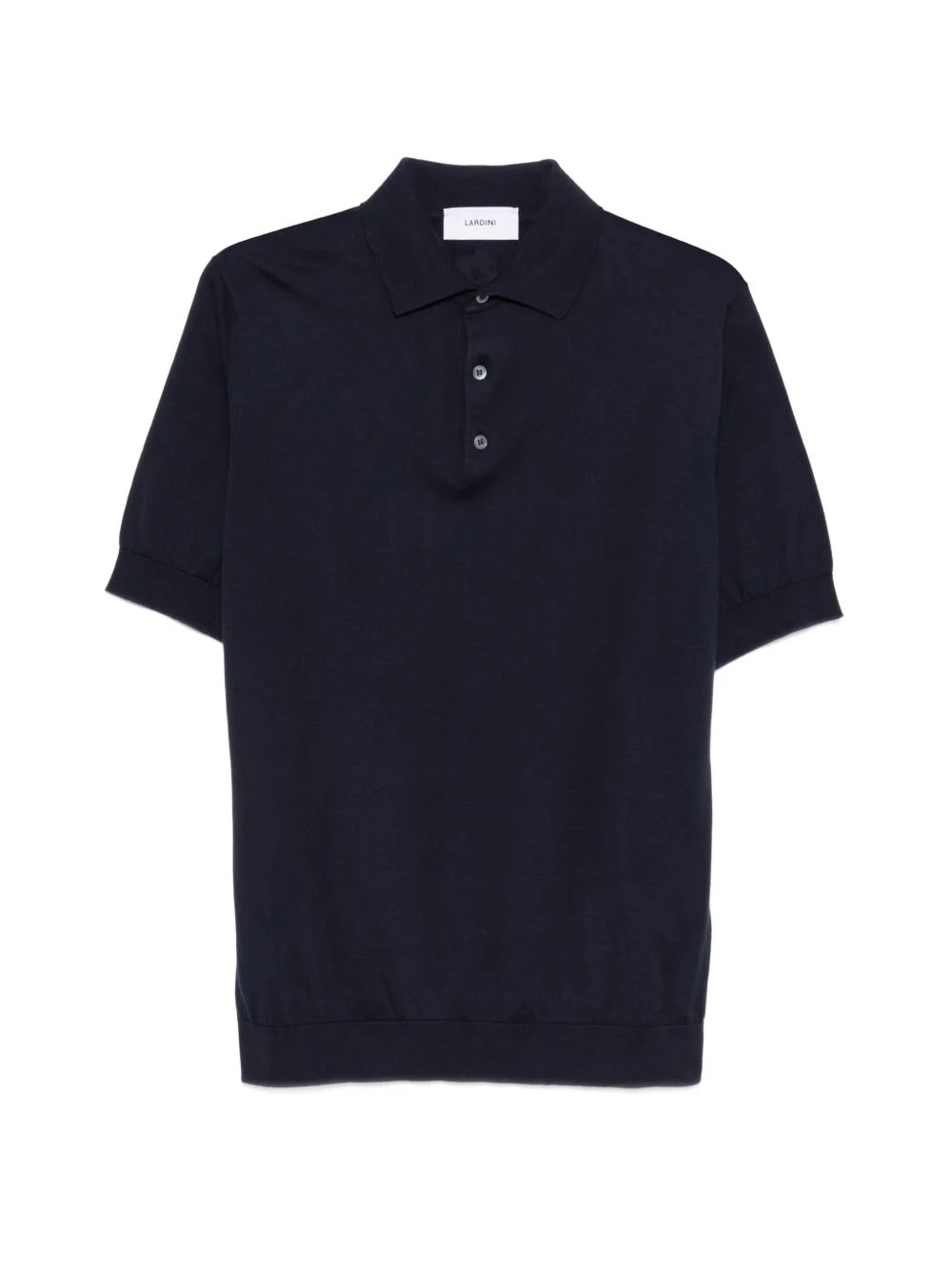 button placket polo shirt - 1
