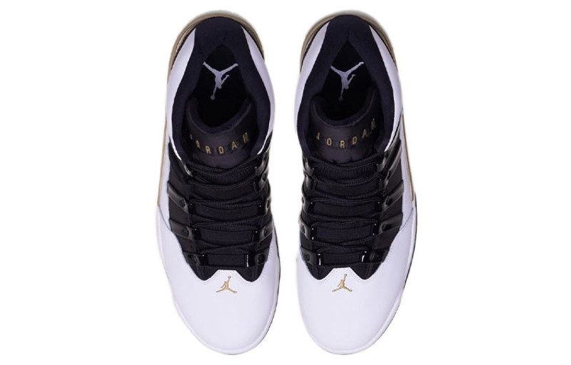 Jordan Air Jordan Max Aura 'White Black Gold' AQ9084-107 outlook