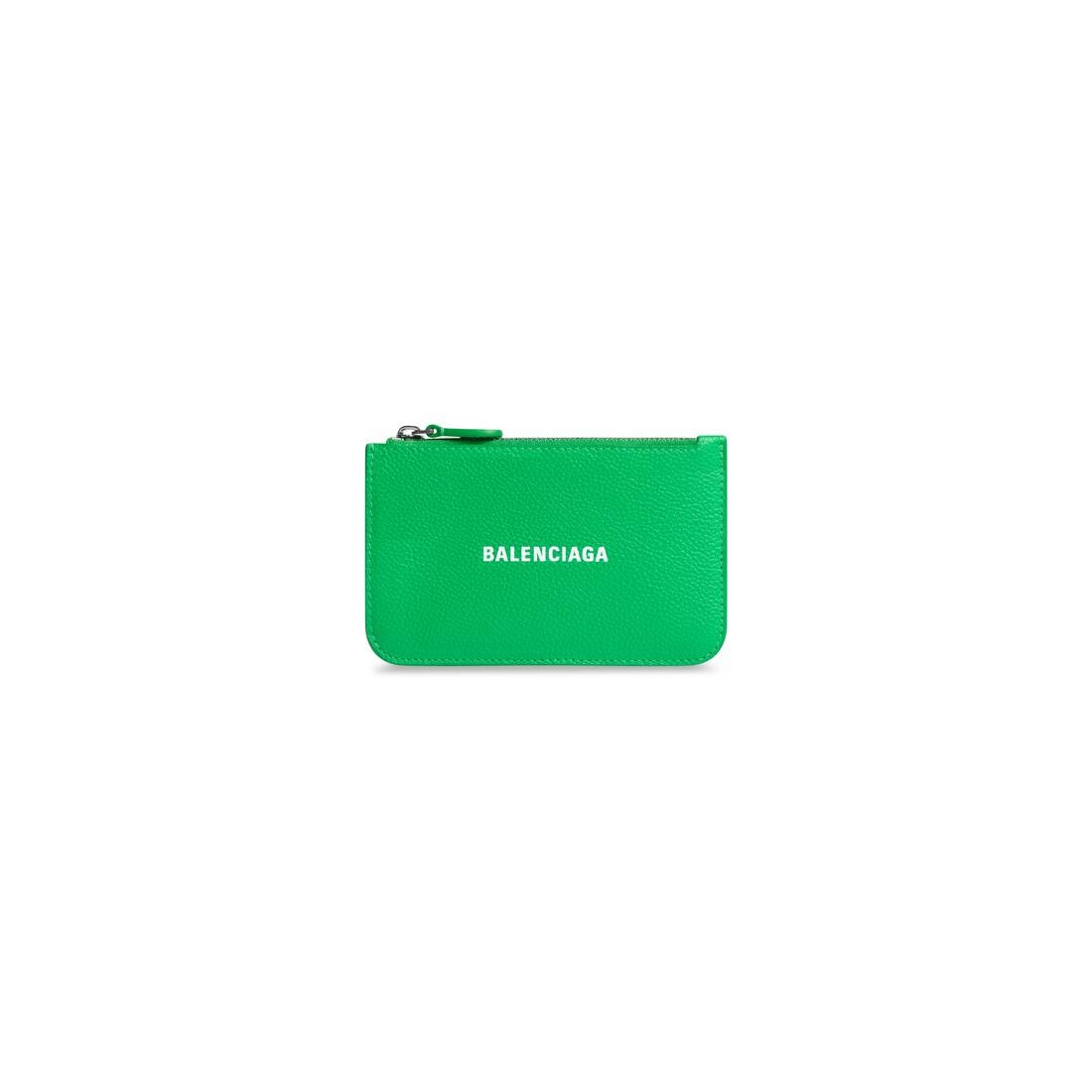 Women's Cash Large Long Coin And Card Holder in Green - 1