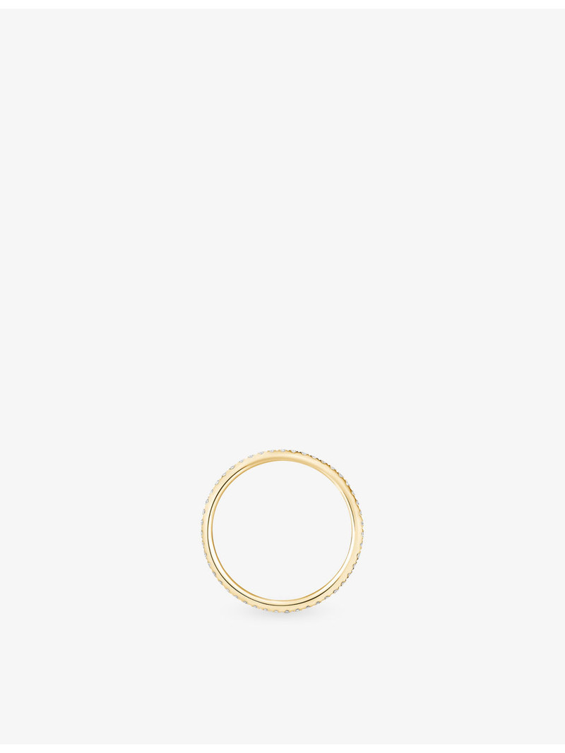 Gatsby Small Wedding 18ct Gold And 0.26ct Diamond Ring 3