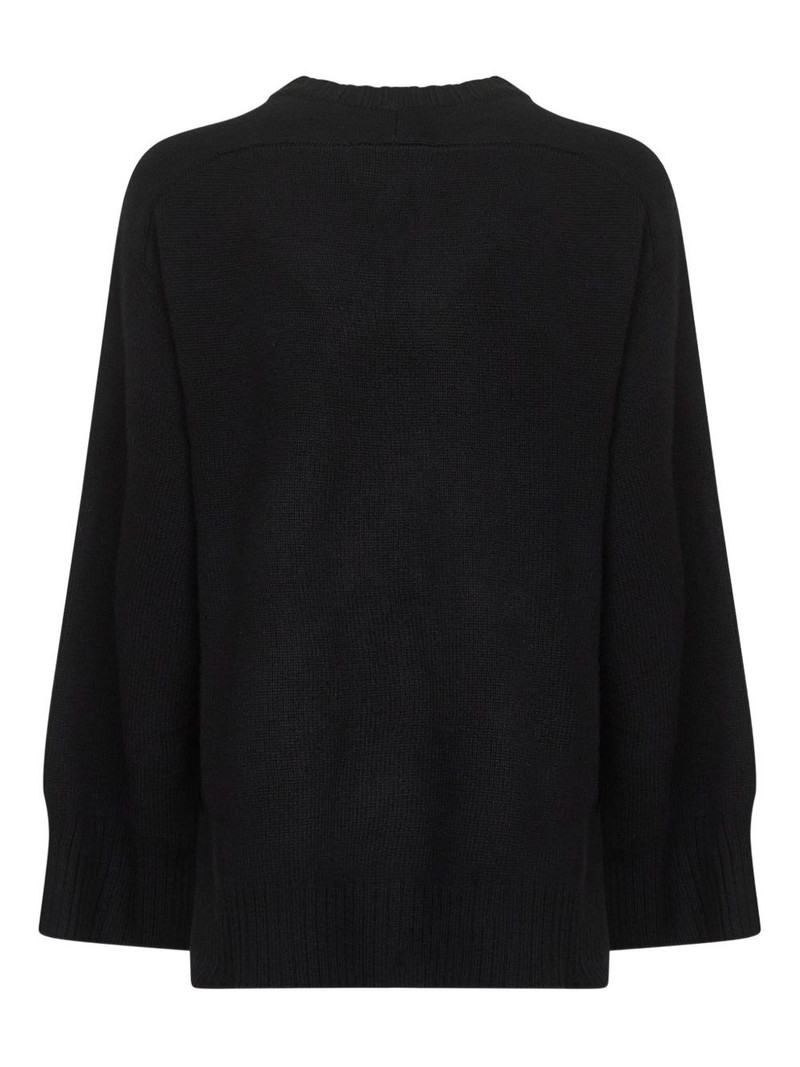 Loulou de Saison cashmere crew-neck sweater outlook