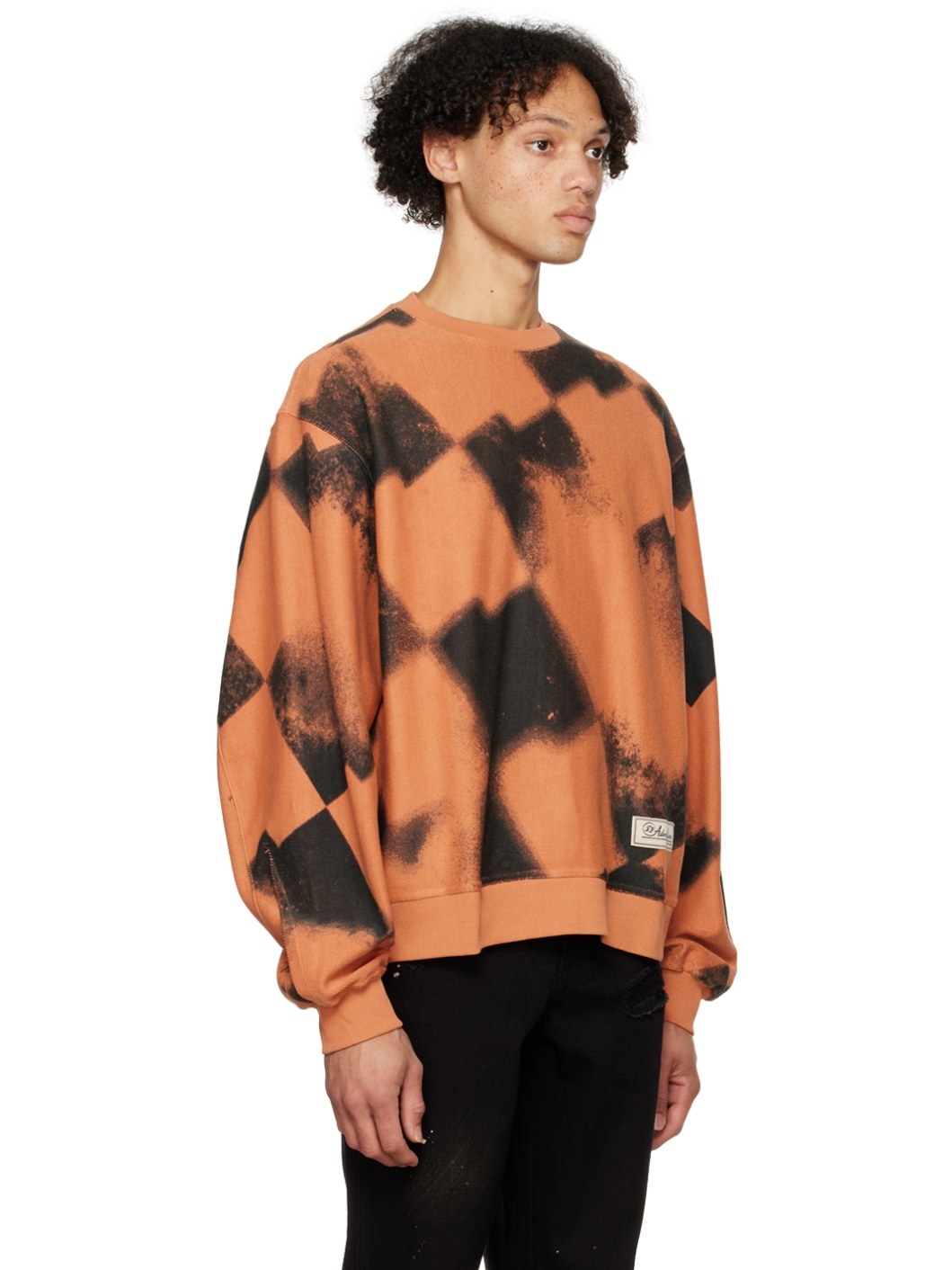 Orange Tenit Sweatshirt - 2