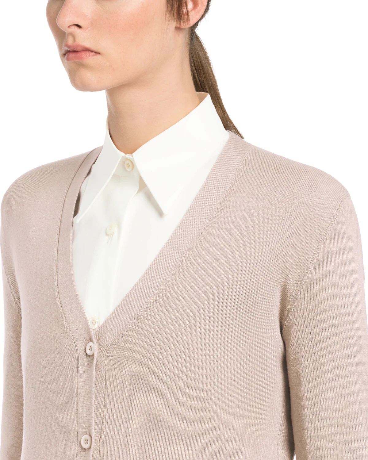 Cashmere and silk cardigan - 5