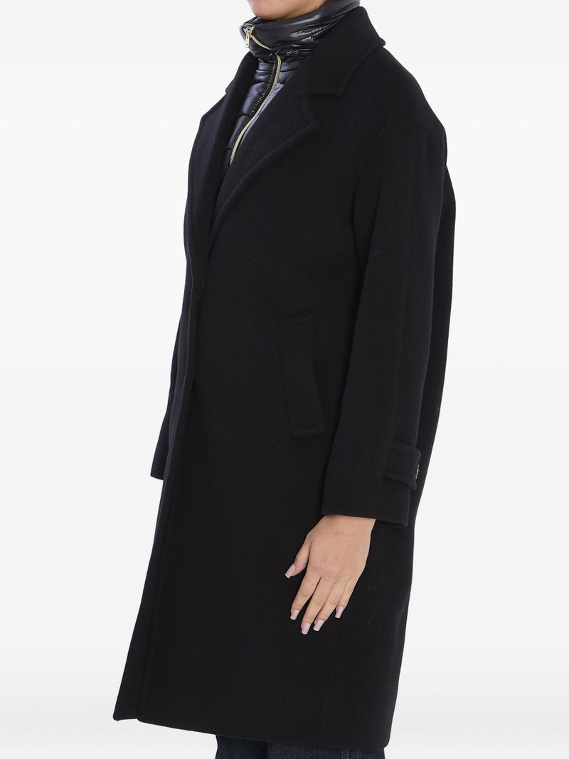Herno wool-blend coat outlook