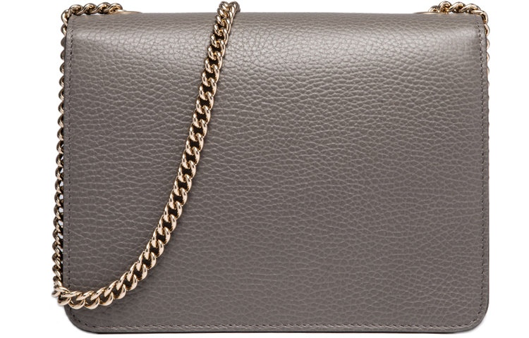 (WMNS) Gucci Leather Bag Single-Shoulder Bag Grey 510304-CAO0G-1226 - 4