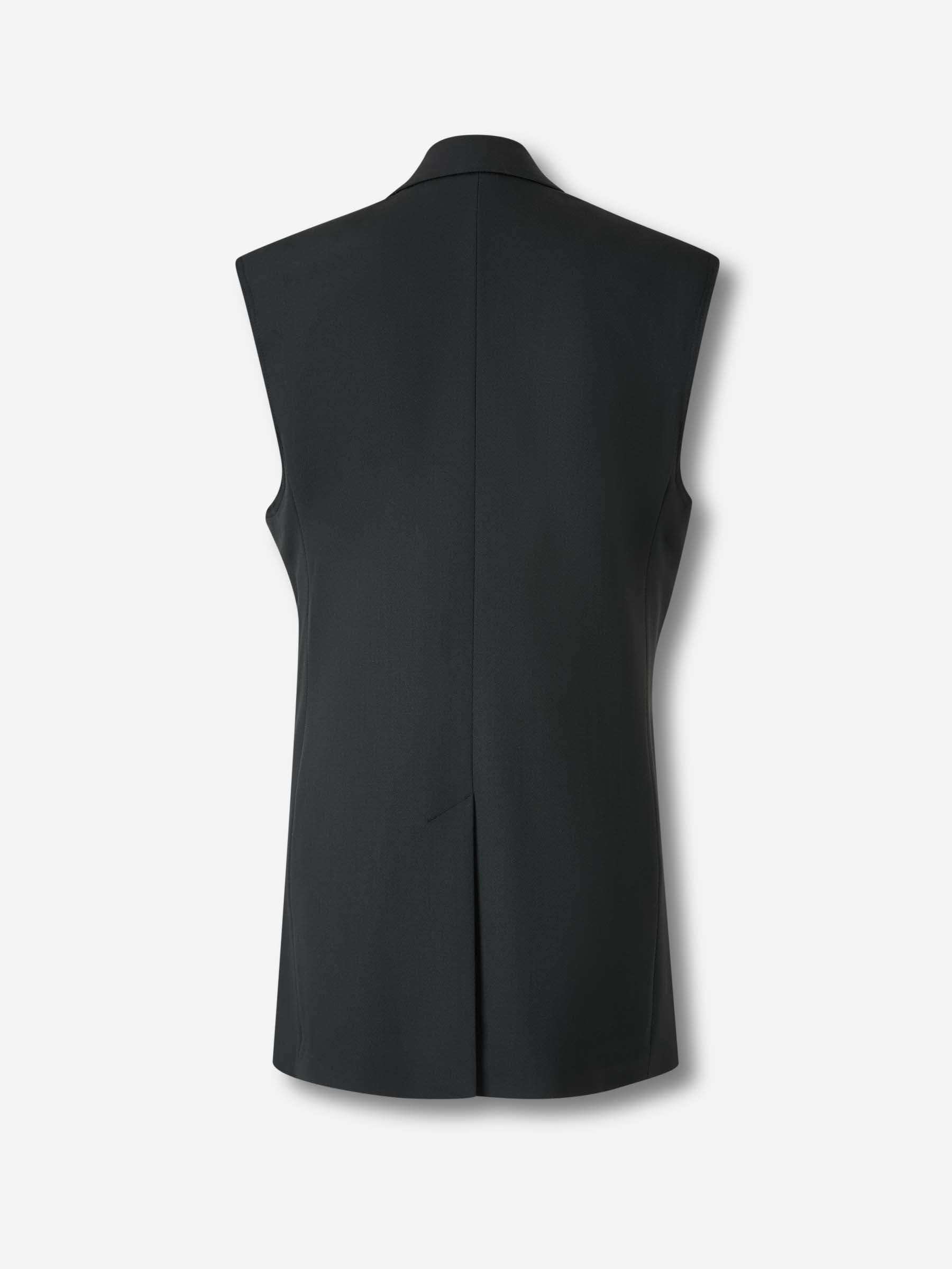 WOOL DRESS VEST - 2
