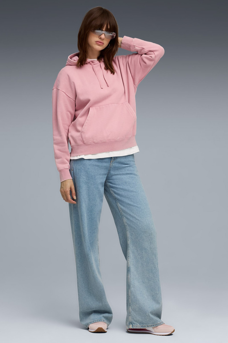 ESS ELEVATED Wash Hoodie Women 5