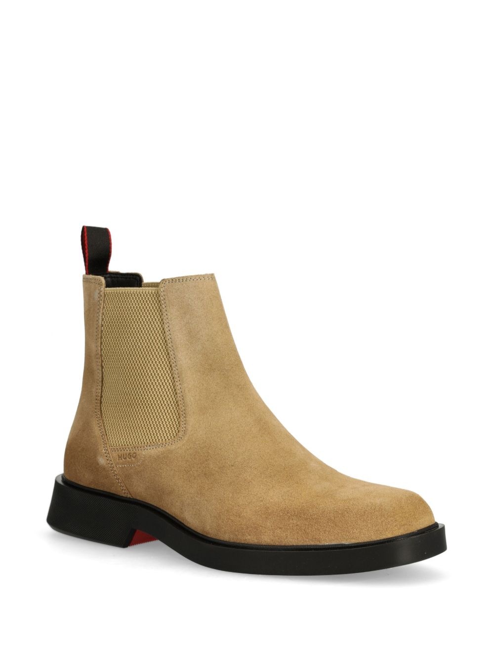 square-toe suede Chelsea boots - 2