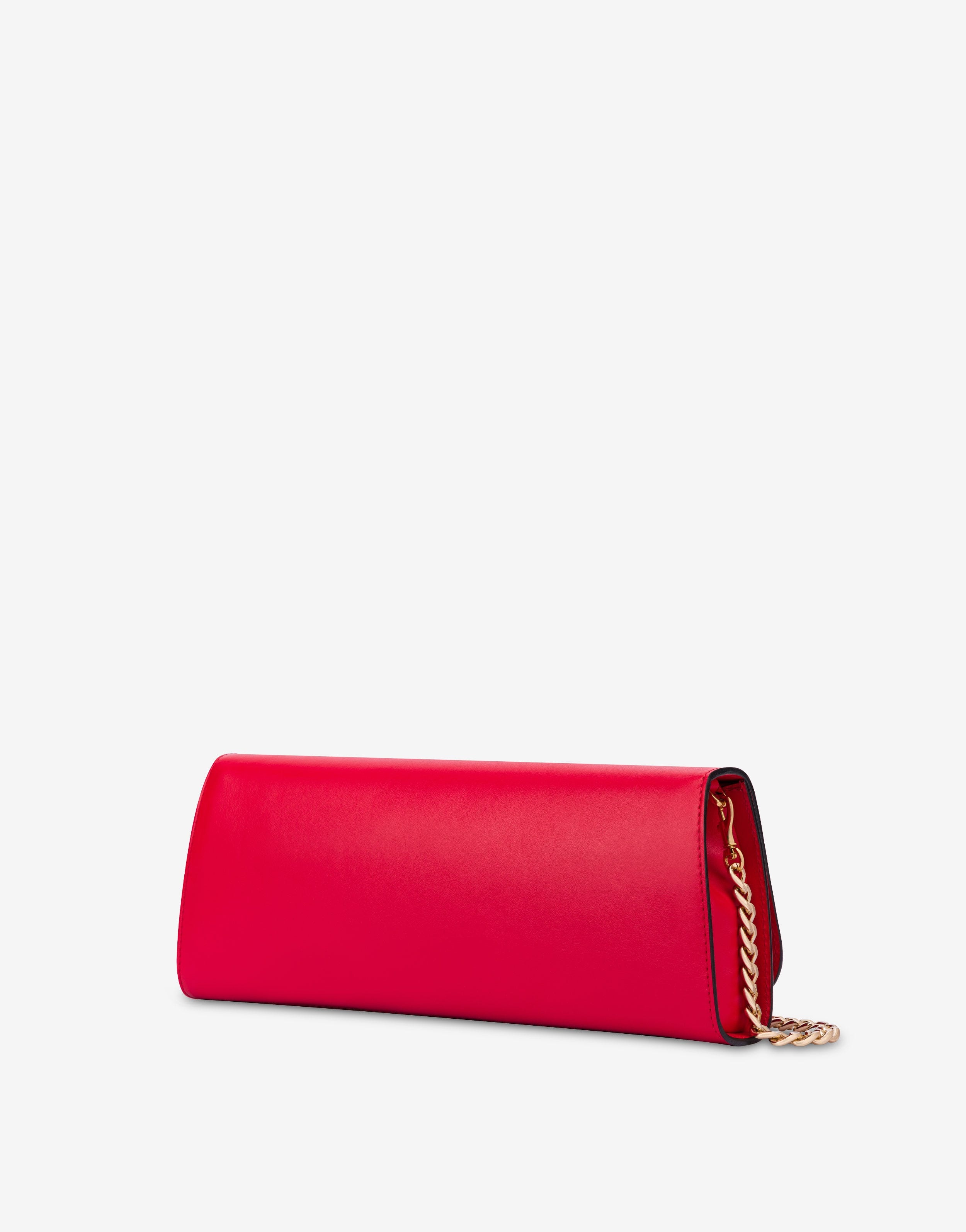 CRYSTAL LETTERING LOGO MAXI CLUTCH - 2