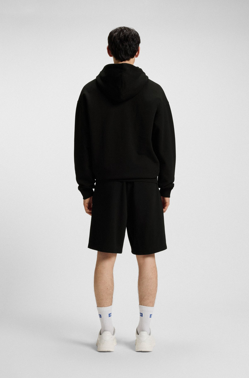 COTTON-TERRY HOODIE WITH OMBRÉ EMBROIDERED LOGO 5