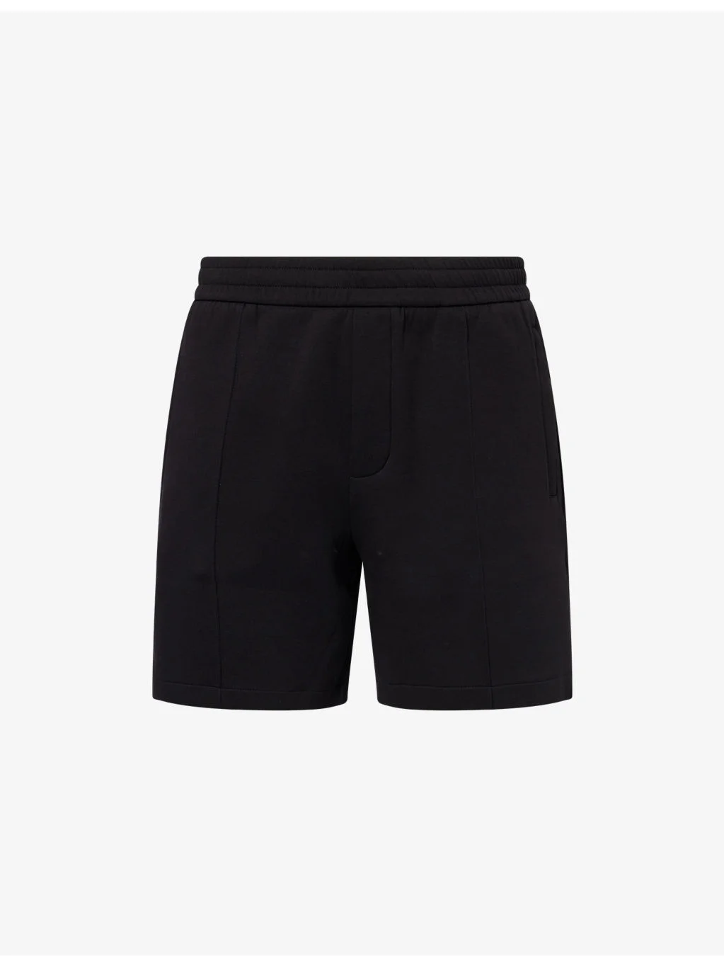 Logo-Embroidered Double-Jersey Bermuda Track Shorts - 1