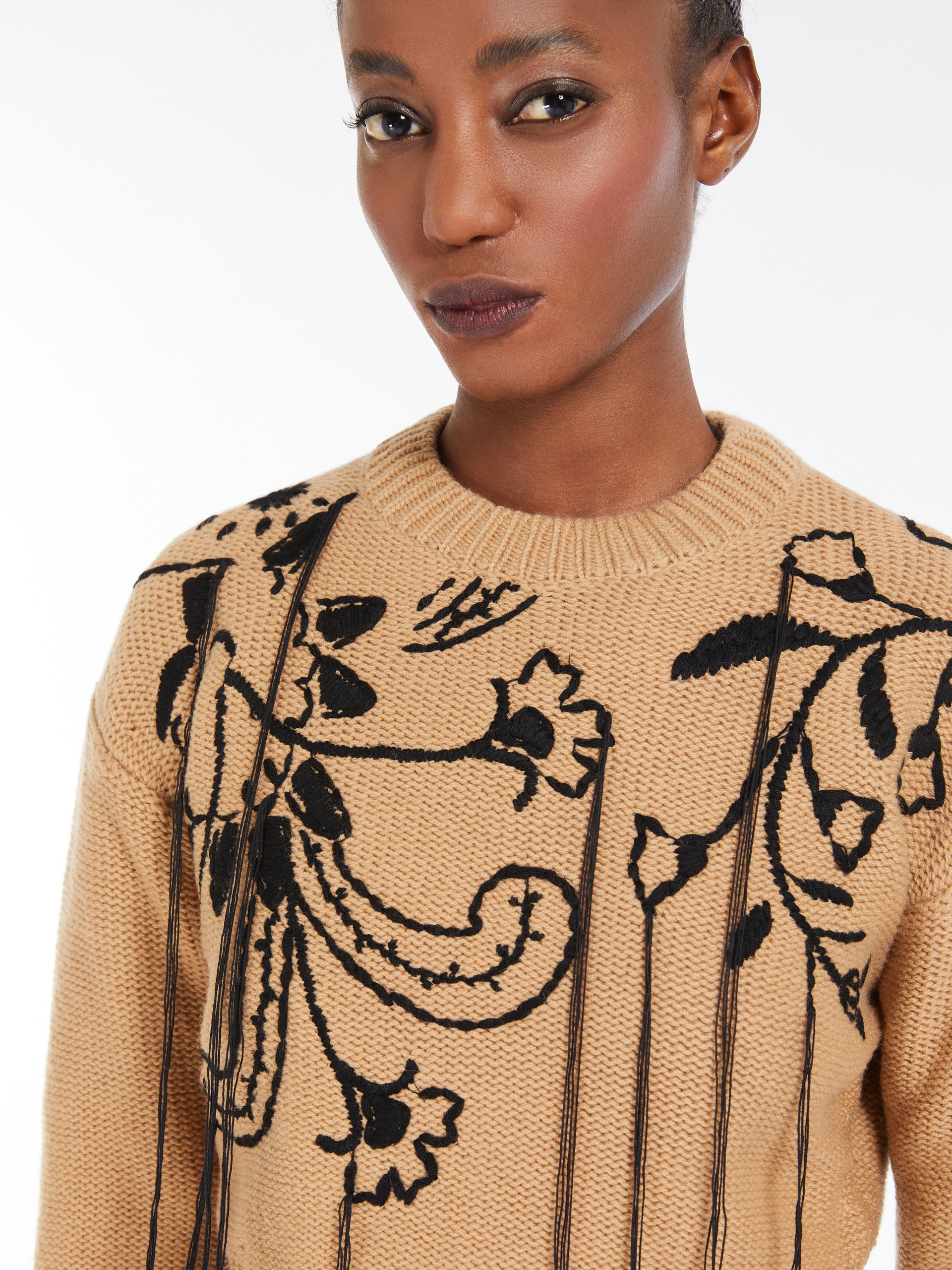 LAZISE Short wool and cashmere jumper - 5