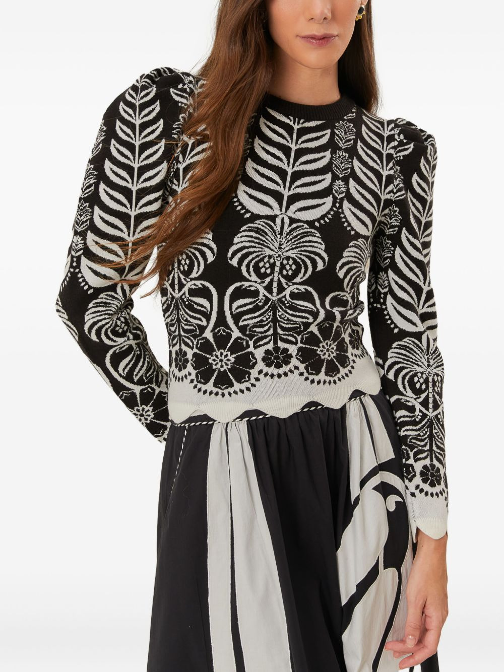 Ainika Tropical Splendor floral-print top - 5