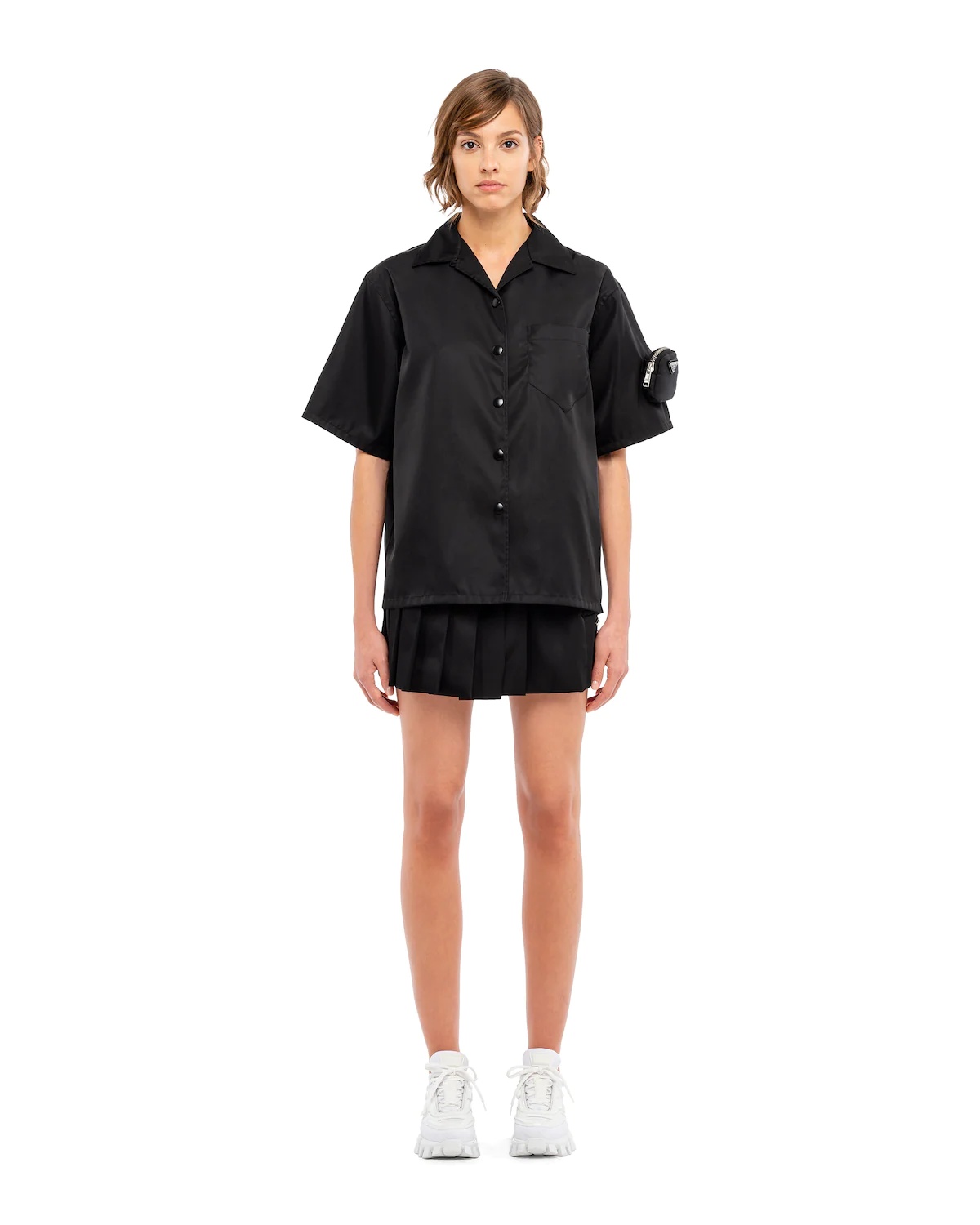 Re-nylon gabardine shirt - 2