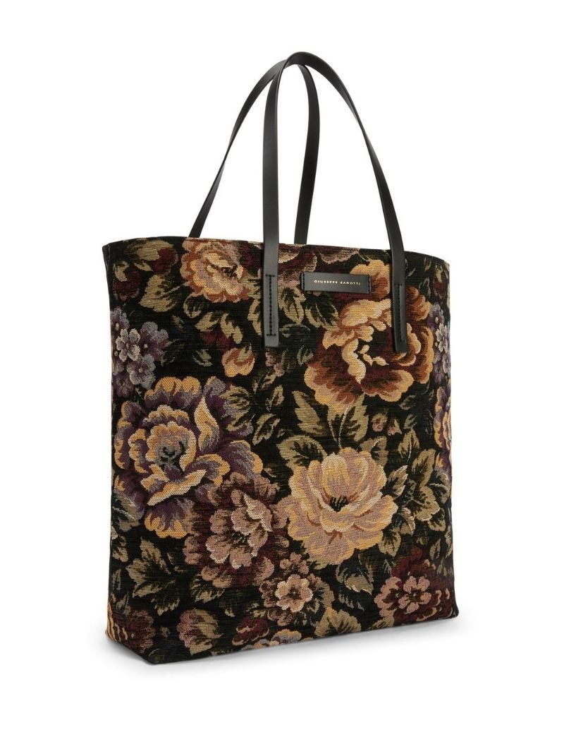 floral print tote bag - 3