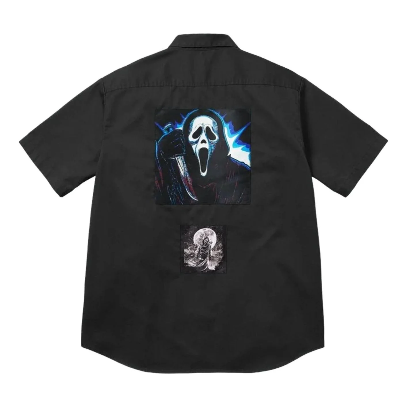 Supreme x Ghostface SS26 S/S Work Shirt 'Black' SUP-SS26-210-BLK - 1