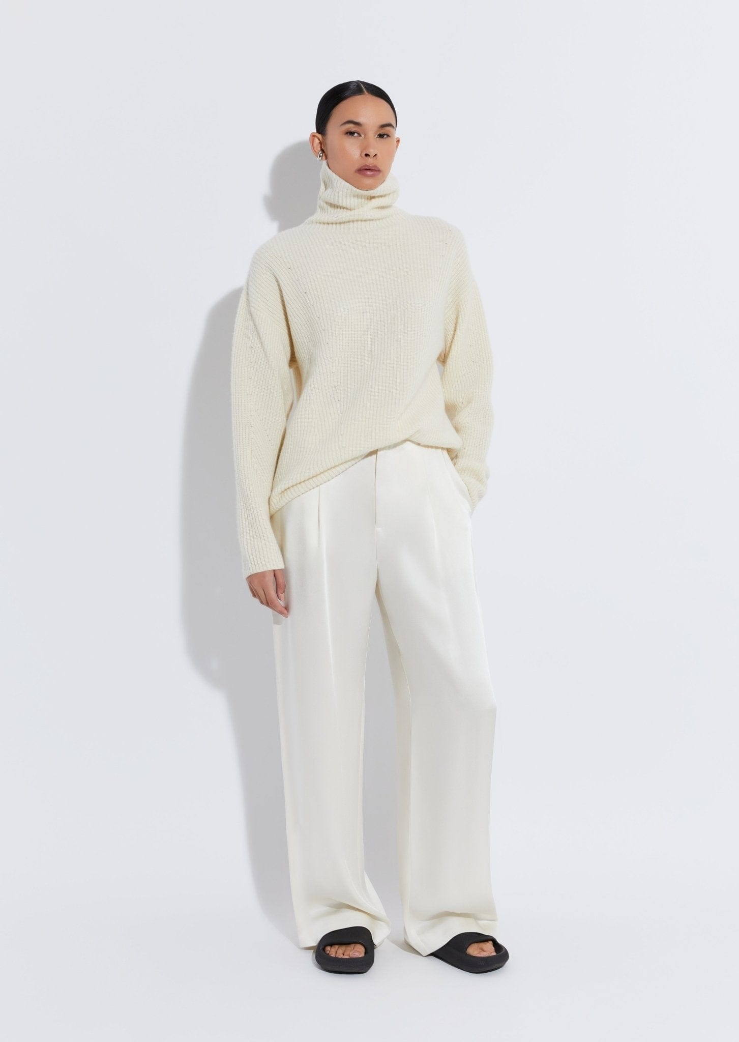 Cashmere Silk Turtleneck - 2