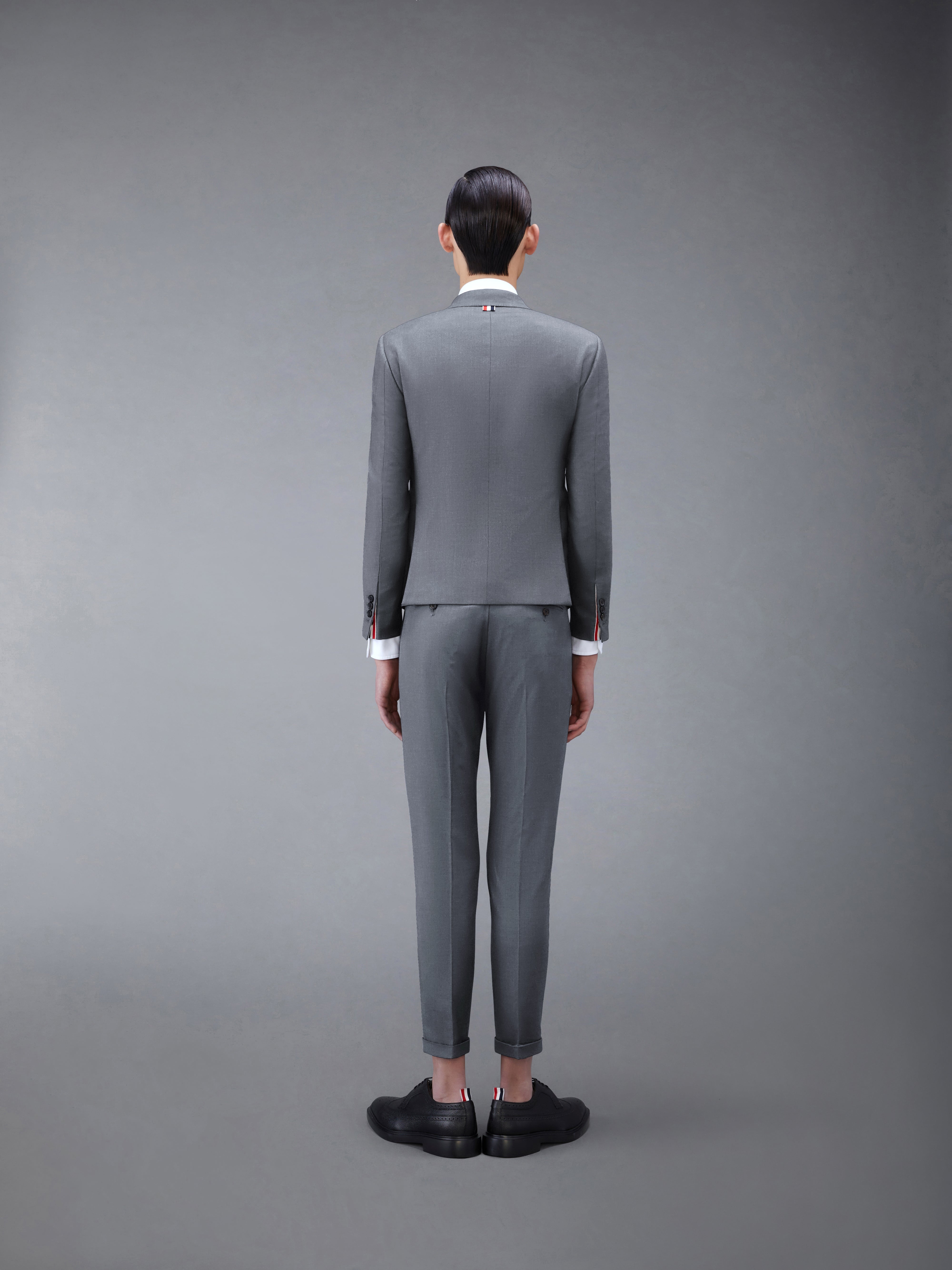 TWILL HIGH ARMHOLE SUIT AND TIE - 2