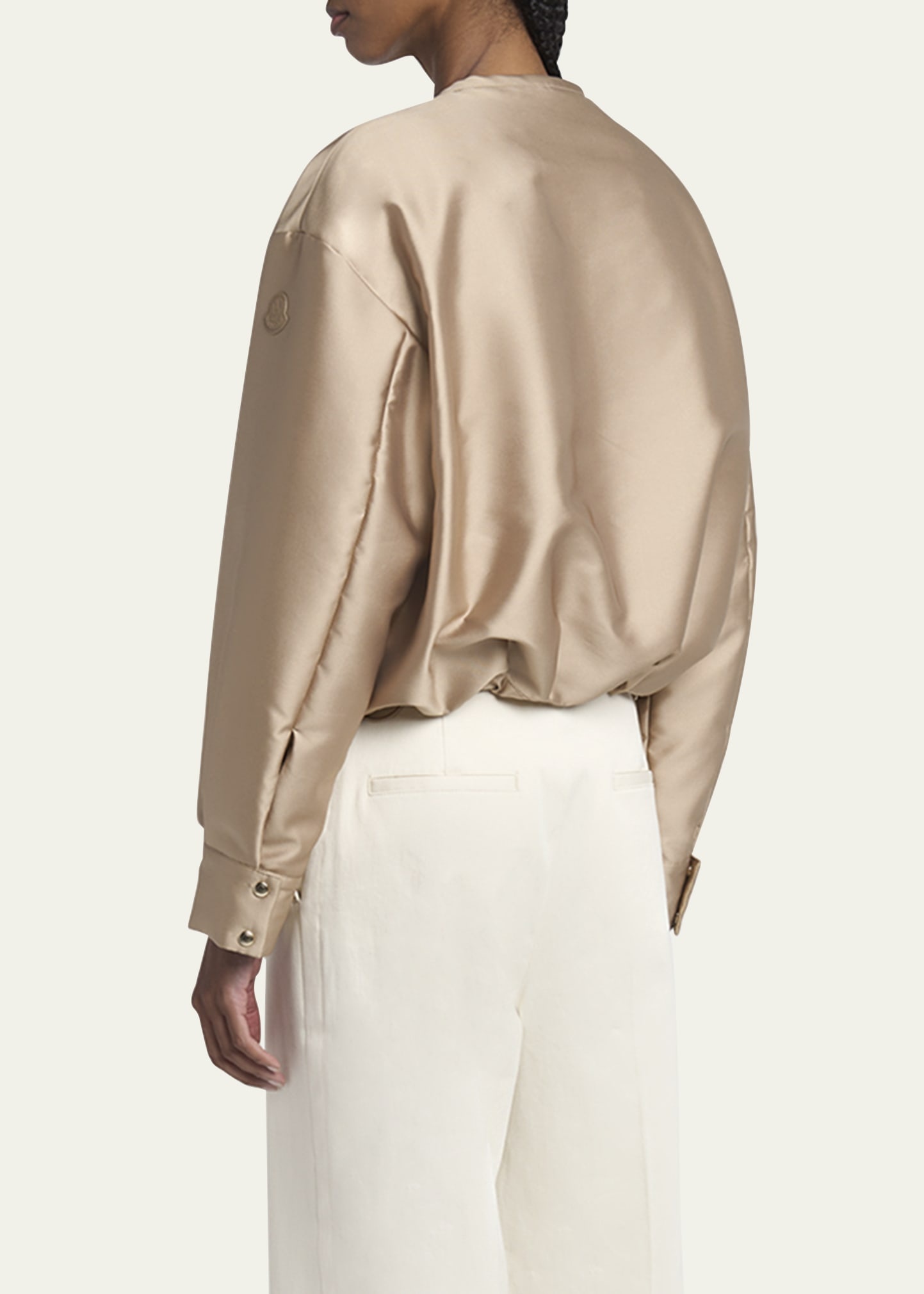 Maupa Satin Bomber Jacket - 3
