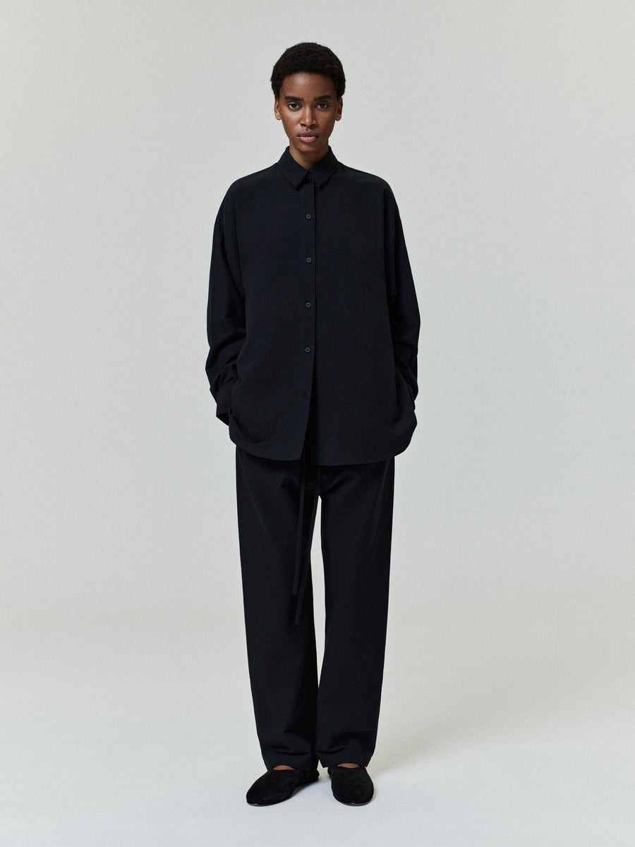Womens Relaxed Oxford Shirt - 2