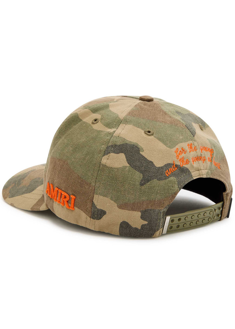 AMIRI Amiri MA Camouflage Twill cap outlook