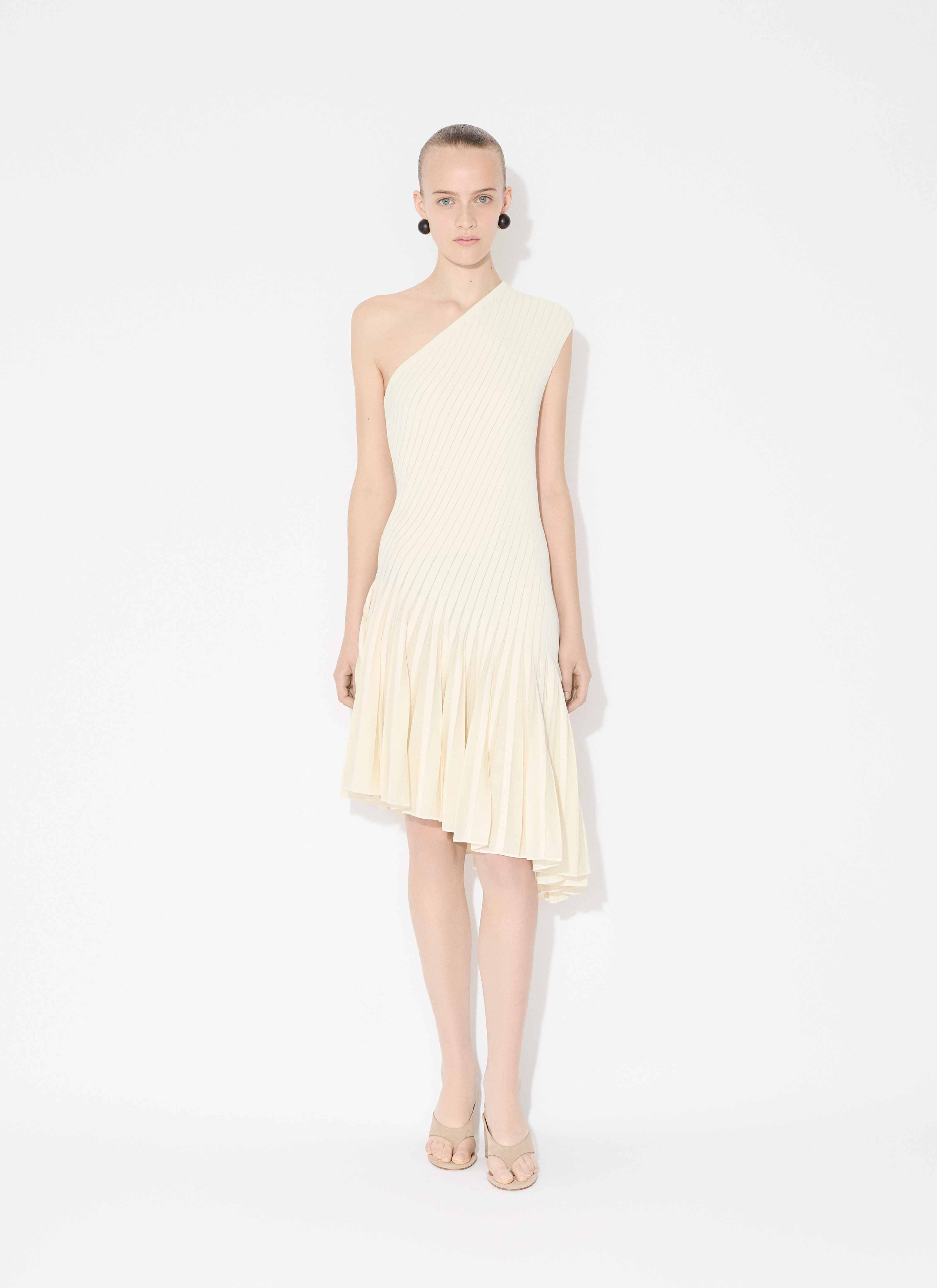 SCULPTING STRIPES DRESS - 2