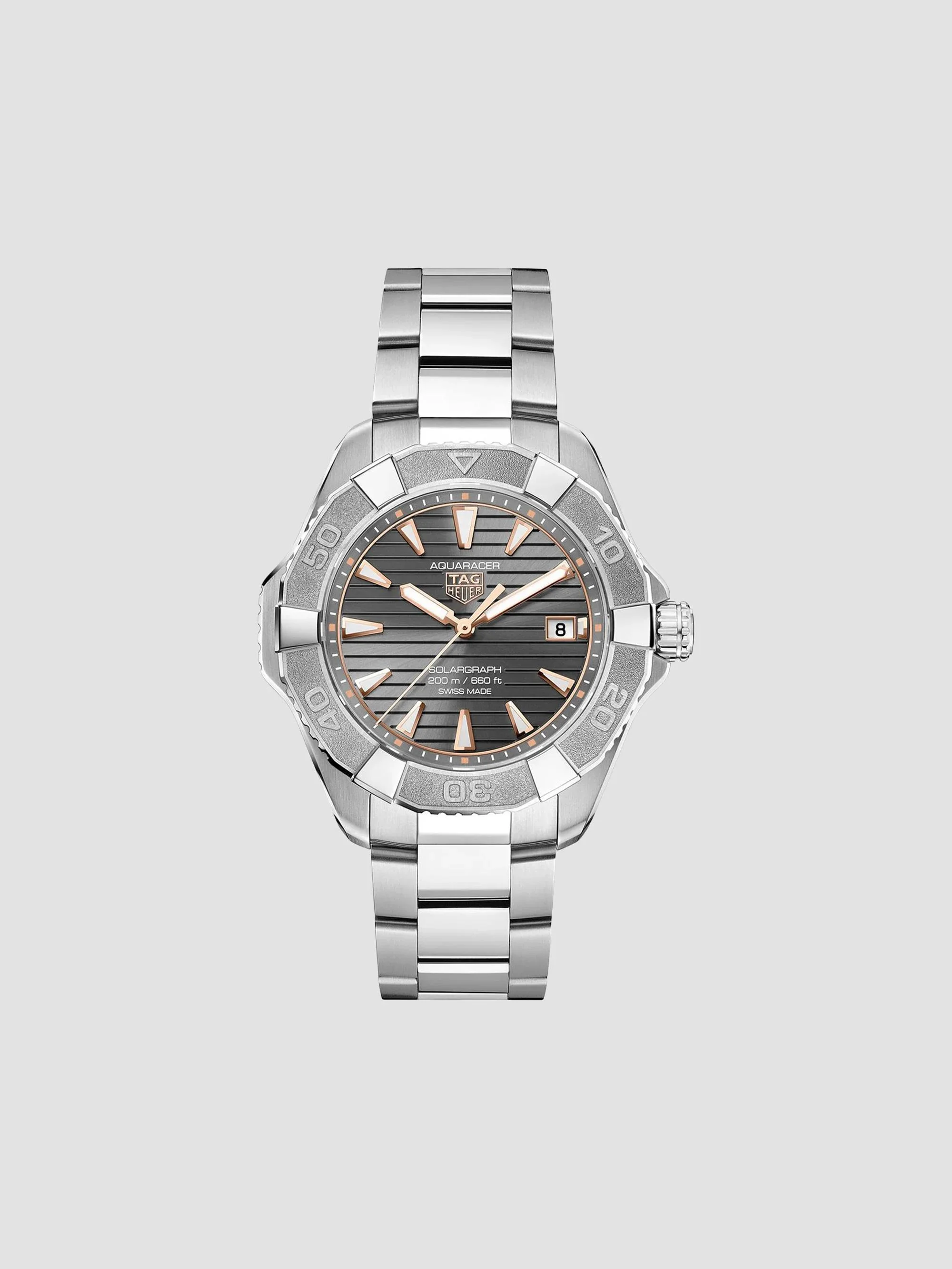 Women's Aquaracer Titanium Solargraph Watch/40MM - Grey Pink - 1