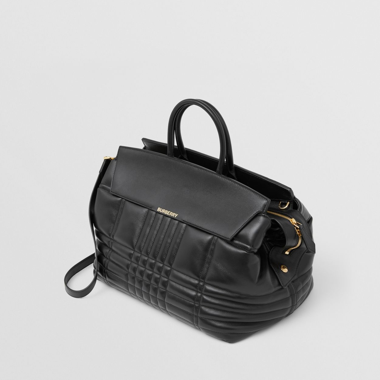 Quilted Leather Large Catherine Bag - 3