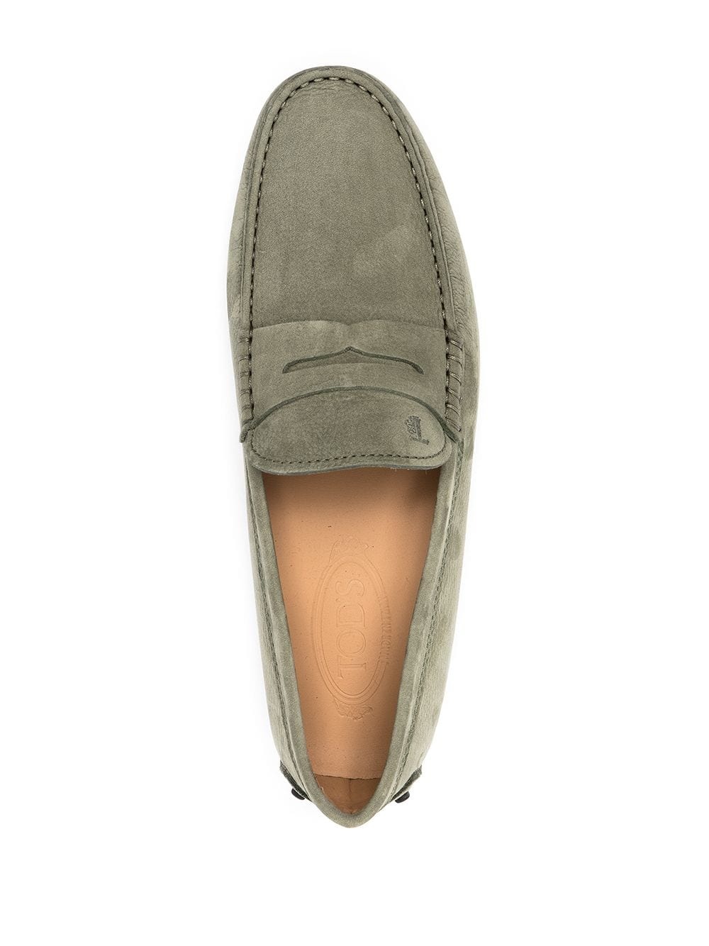 square toe driving loafers - 4