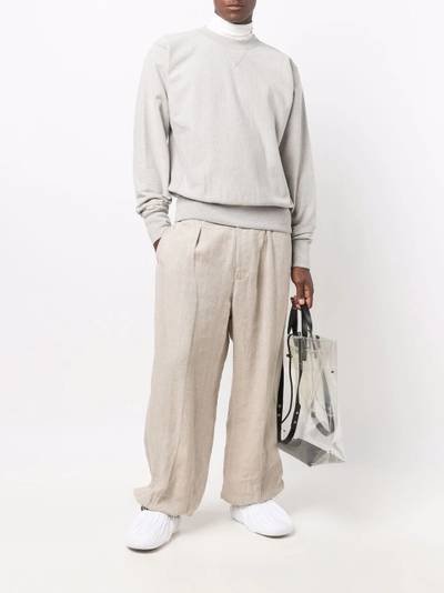 Maison Margiela crew neck sweatshirt outlook