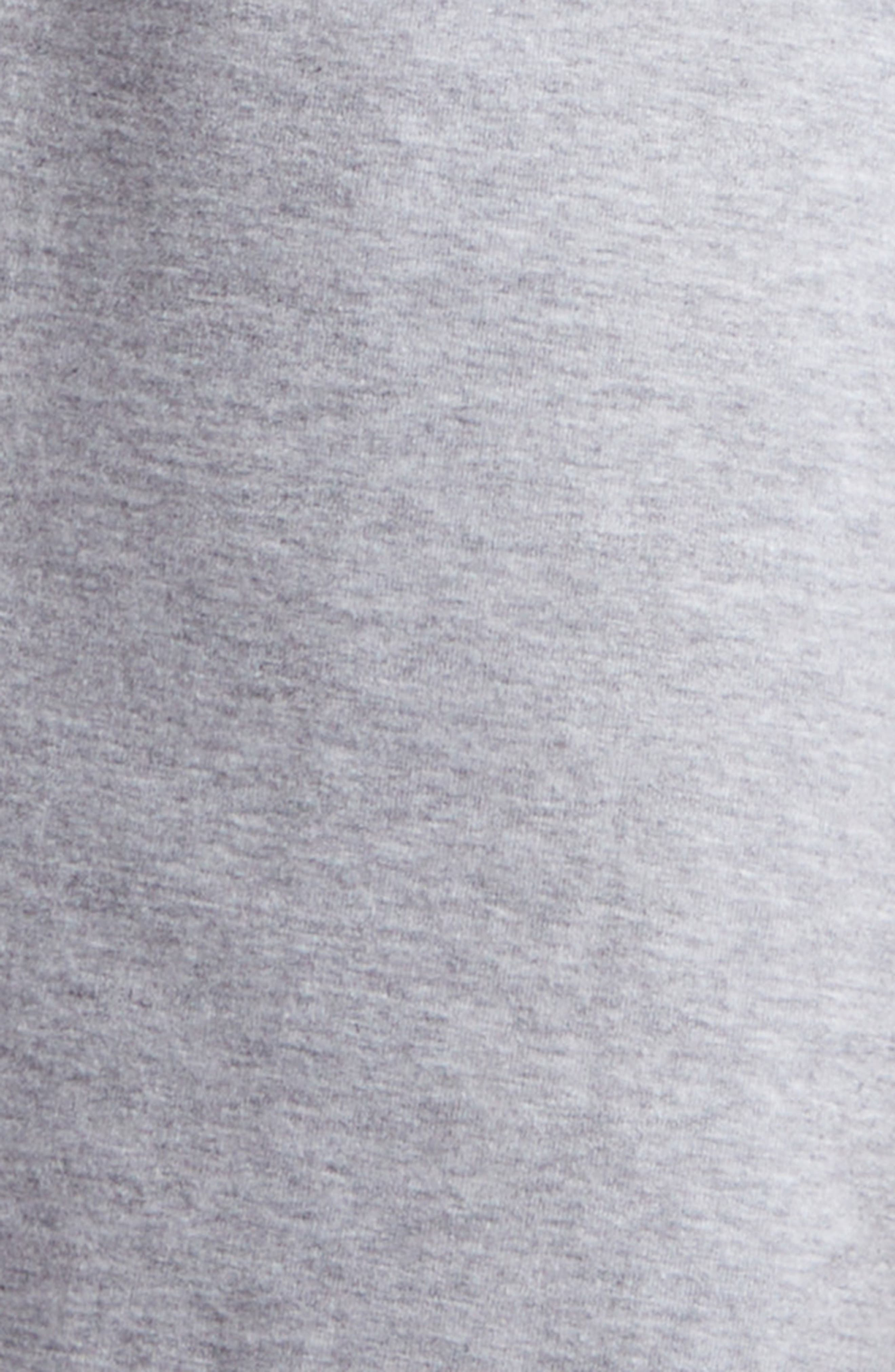 JW Anderson Long Sleeve Polo Minidress in 945 Mid Grey Melange at Nordstrom - 7