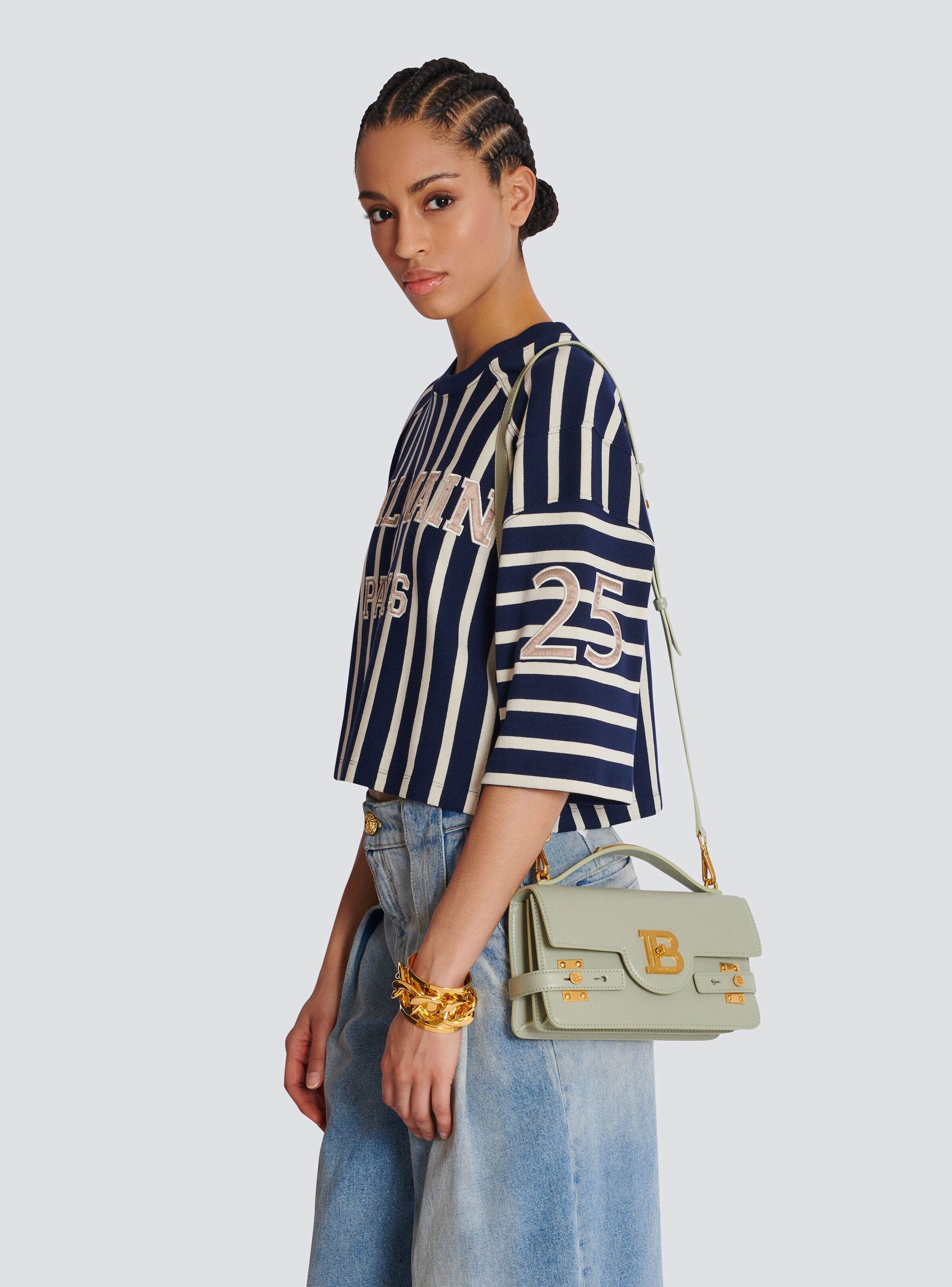 B-Buzz Shoulder 24 calfskin bag - 8