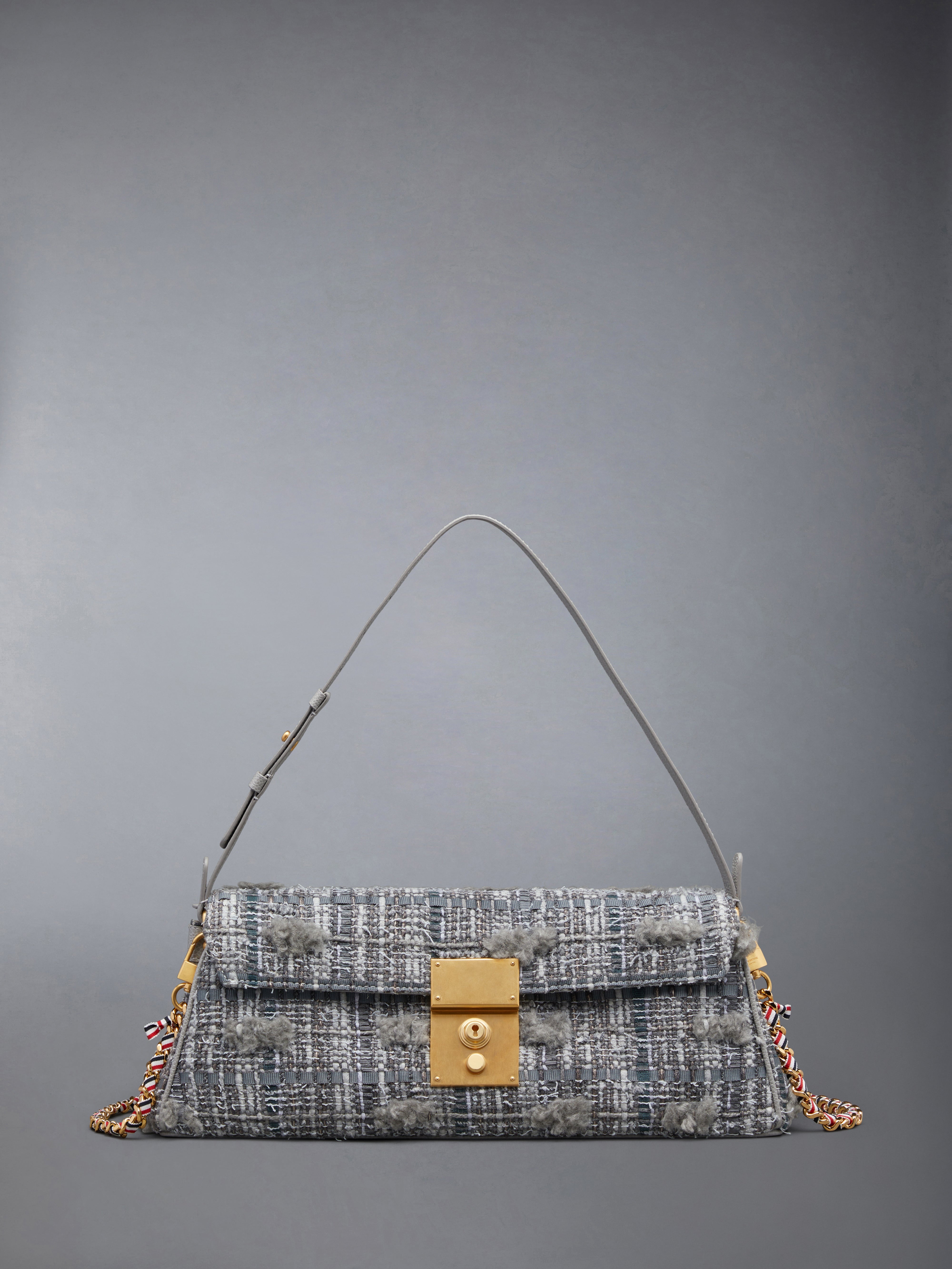 TWEED MRS. THOM BAGUETTE CLUTCH - 1