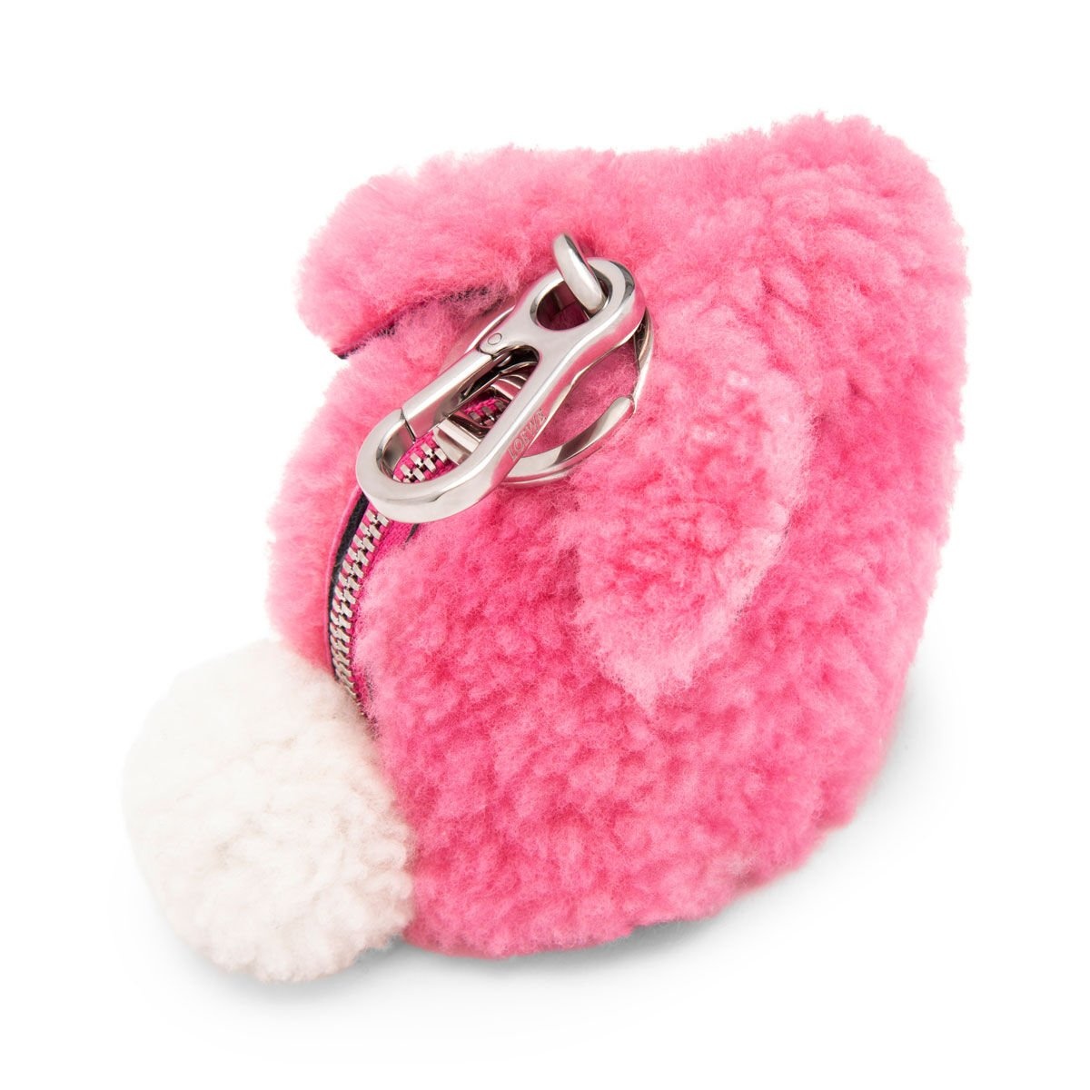 Bunny charm in shearling - 2