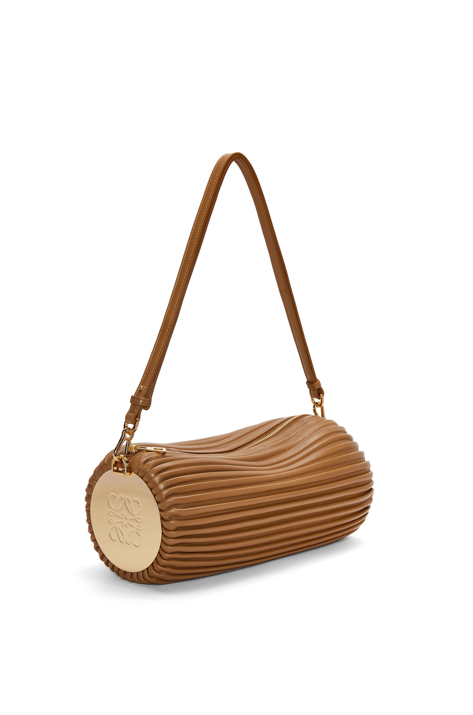 Bracelet Pouch in pleated nappa - 1