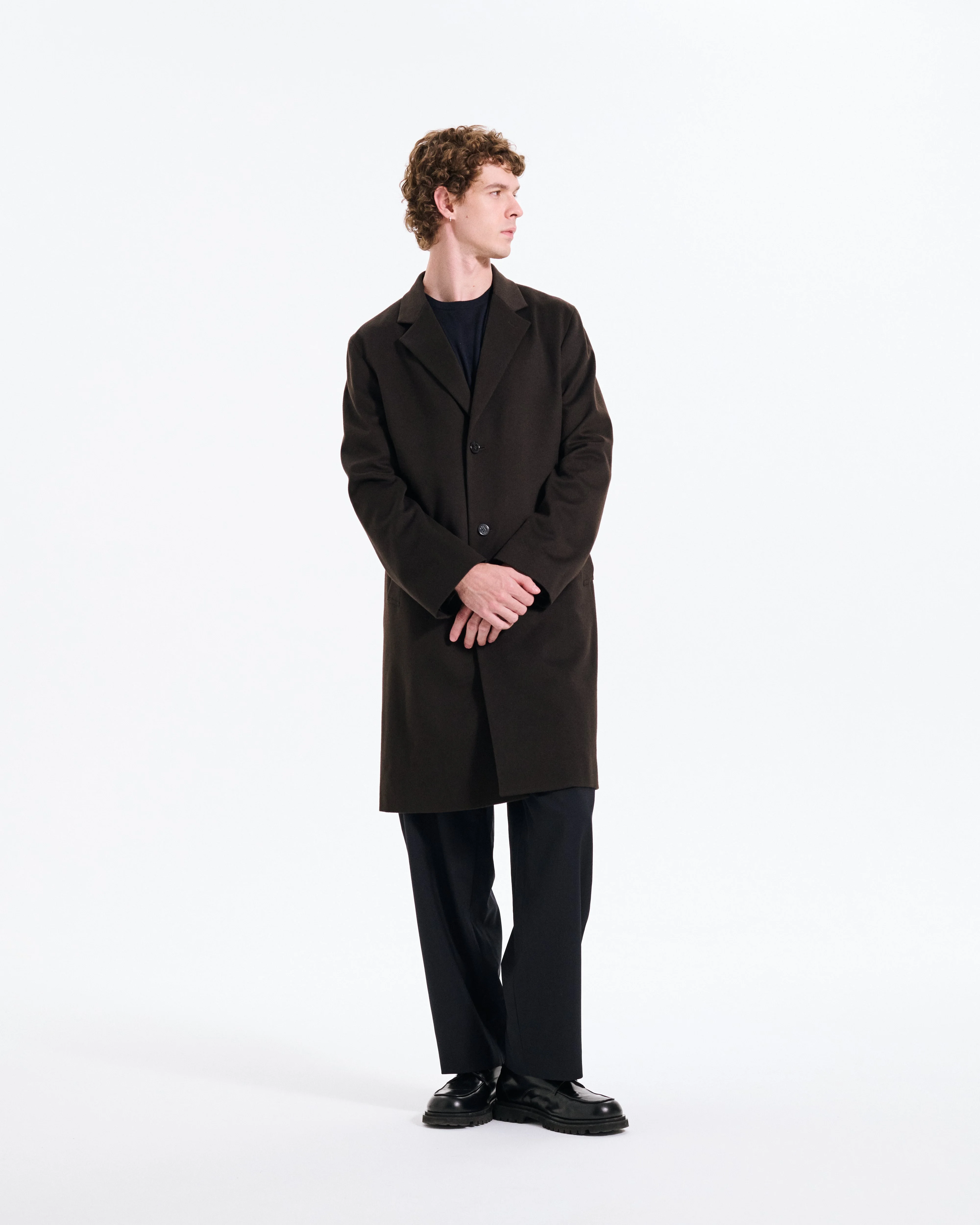 Stanley Loro Piana Rain System Wool Coat - 1
