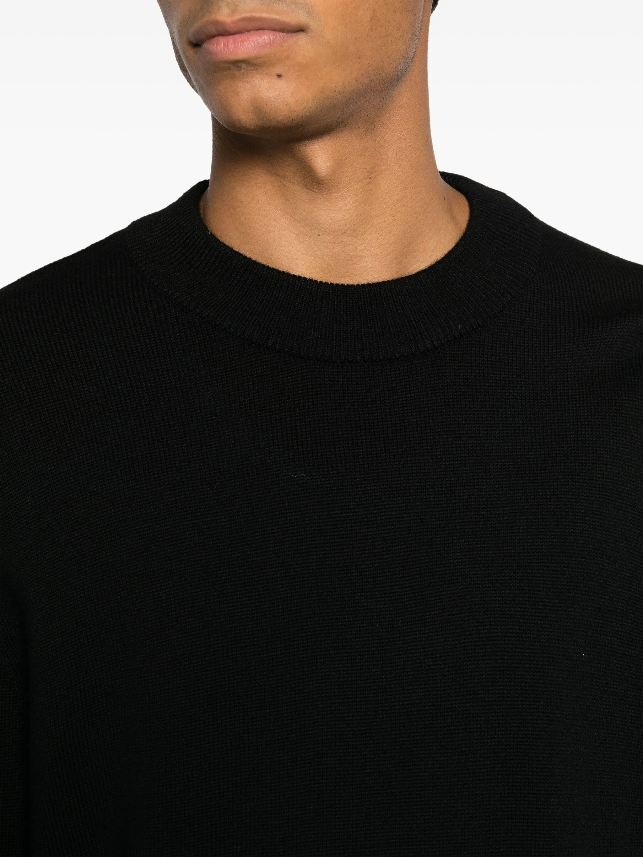 Sunflower Crew-neck Merino-wool Jumper - 2