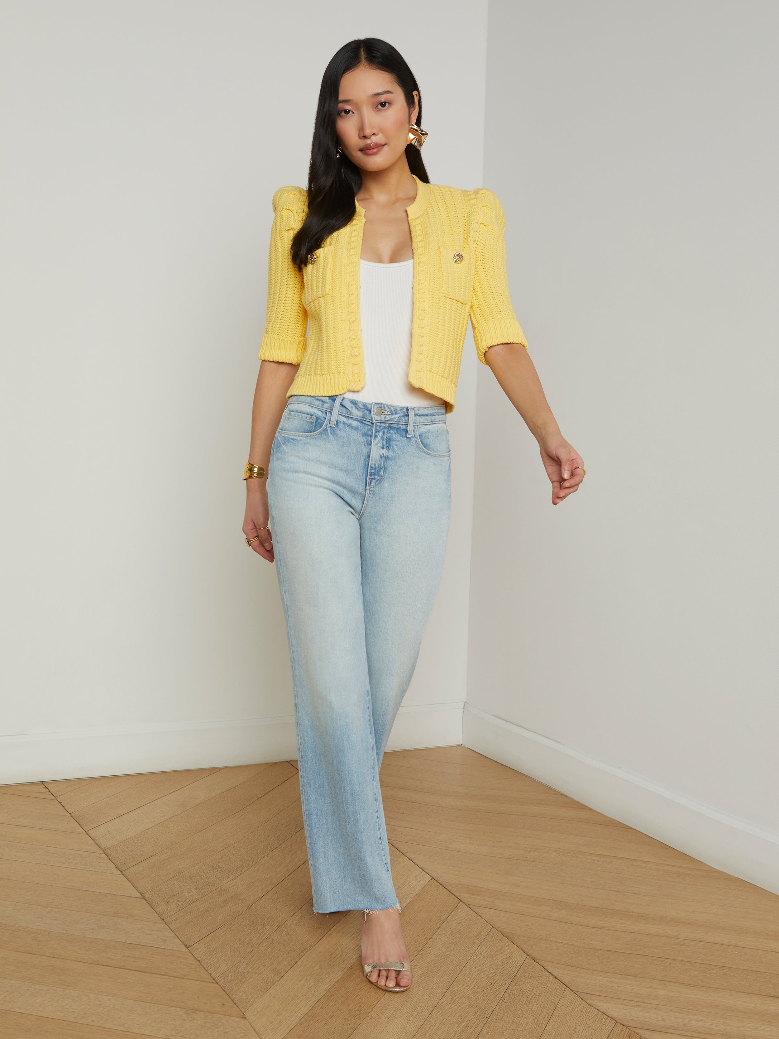 Delilah Cropped Cardigan - 4